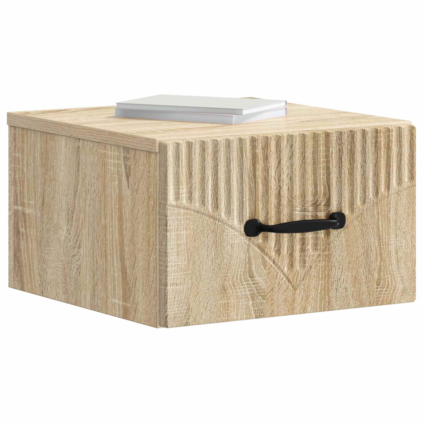 Cabinet de chevet mural 2 pcs Chêne Sonoma 34,5 x 33 x 20 cm