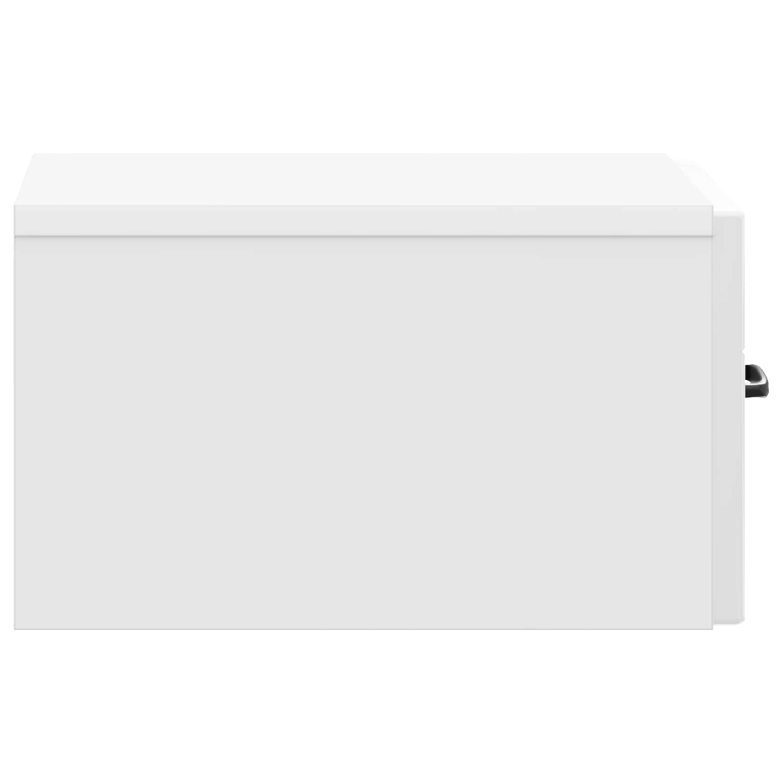 Cabinet de chevet mural Blanc brillant 34,5 x 33 x 20 cm - XIOS
