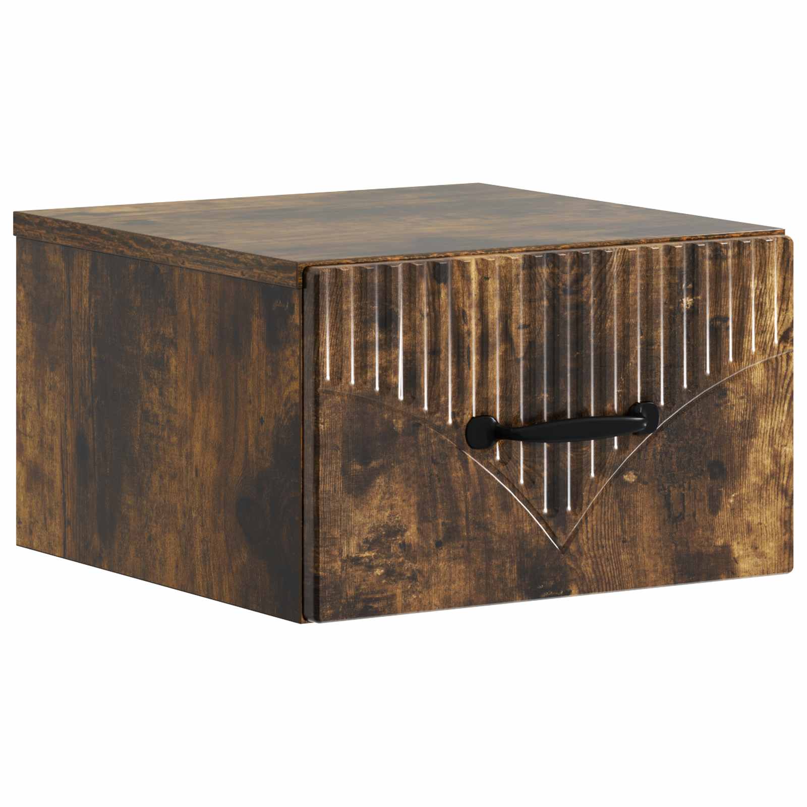 Cabinet de chevet mural 2 pcs Chêne fumé 34,5 x 33 x 20 cm - XIOS