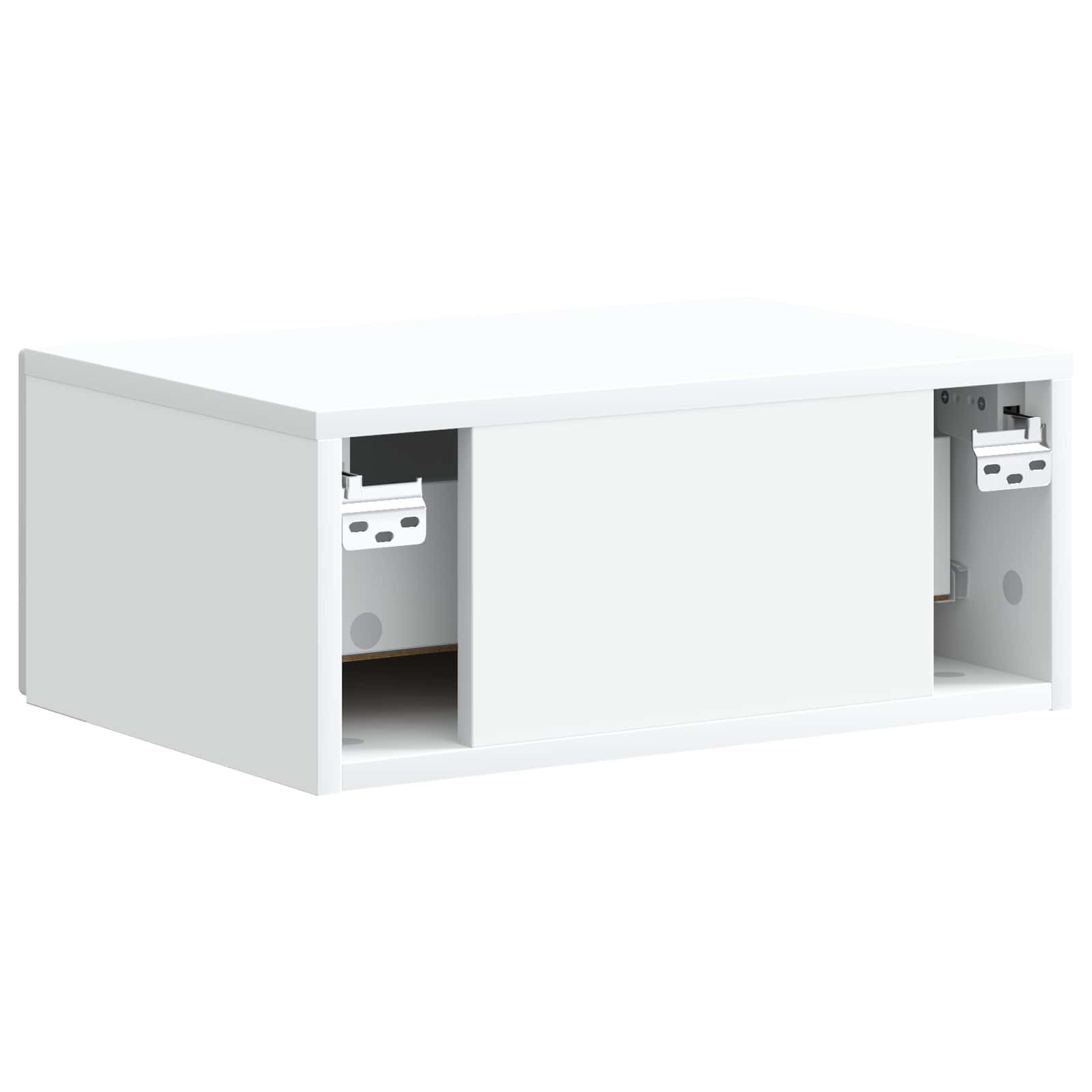 Cabinet de chevet mural 2 pcs Blanc 49 x 34,5 x 20 cm - XIOS