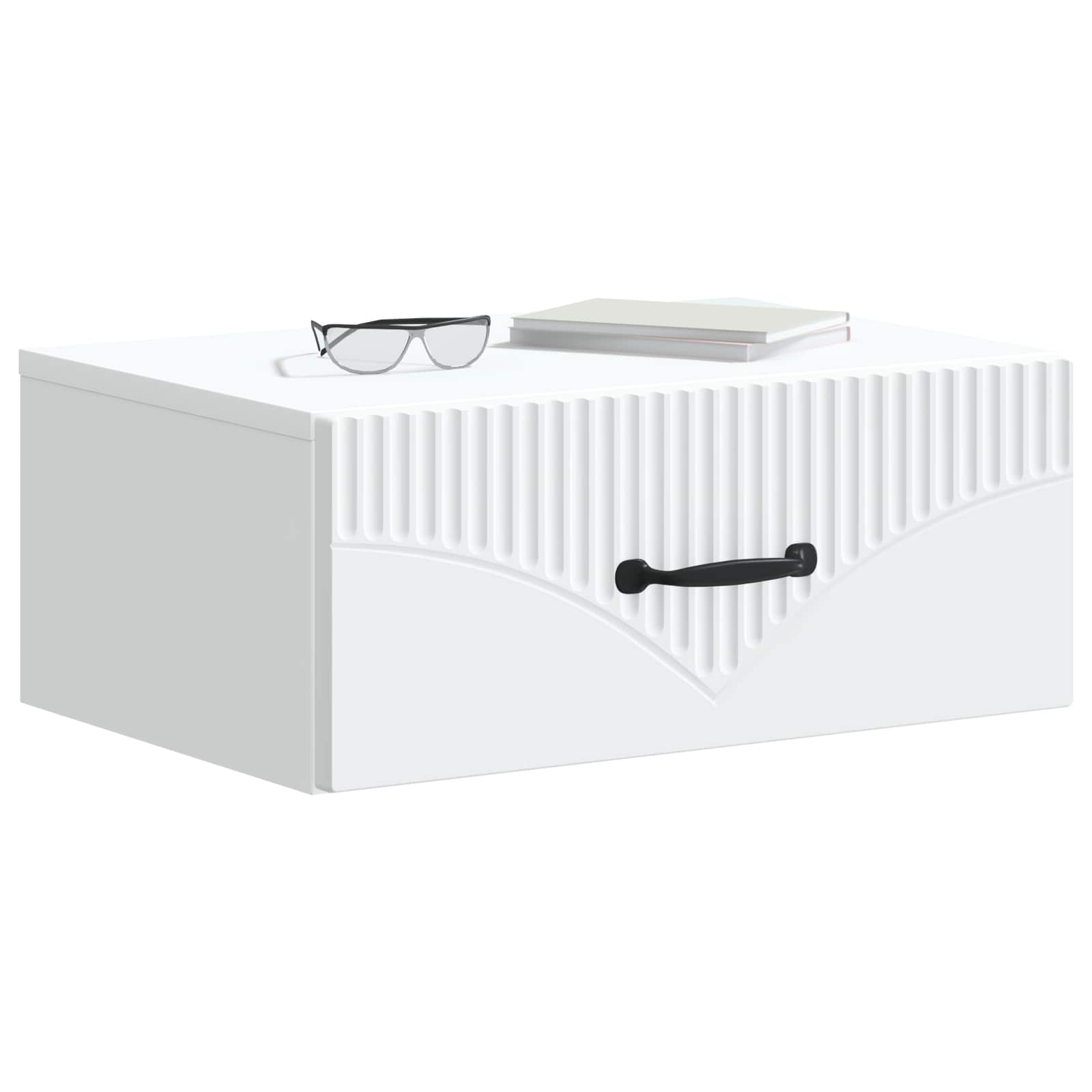 Cabinet de chevet mural 2 pcs Blanc 49 x 34,5 x 20 cm - XIOS