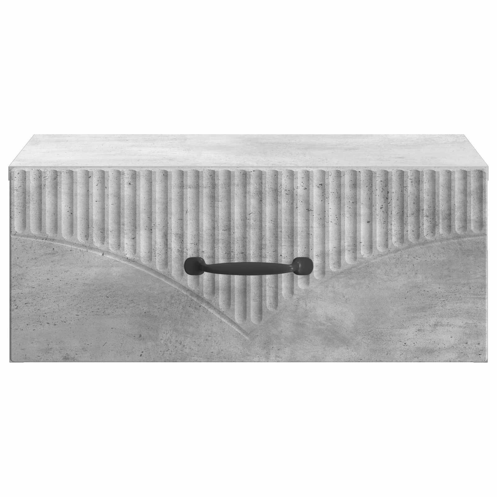Cabinet de chevet mural 2 pcs Gris béton 49 x 34,5 x 20 cm - XIOS