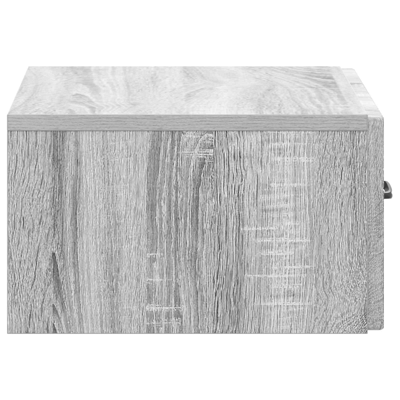 Cabinet de chevet mural 2 pcs Sonoma gris 49 x 34,5 x 20 cm - XIOS