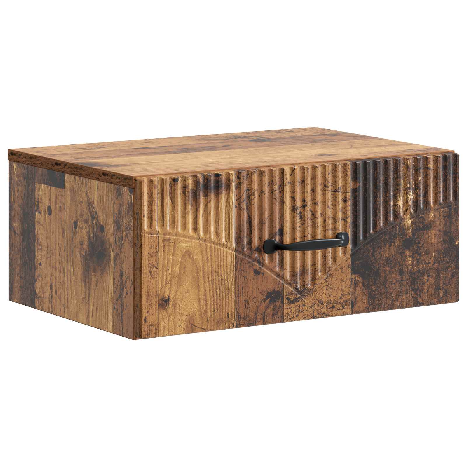 Cabinet de chevet mural 2 pcs Bois ancien 49 x 34,5 x 20 cm - XIOS