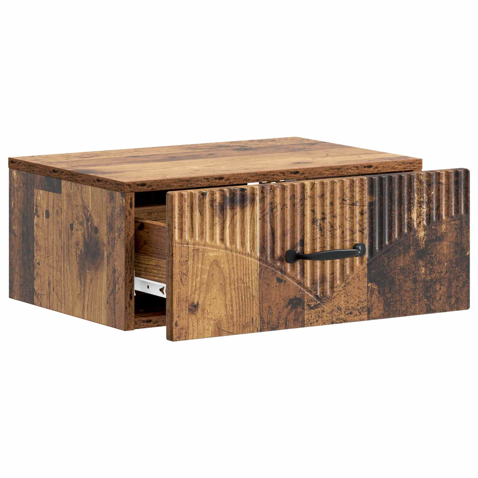 Cabinet de chevet mural 2 pcs Bois ancien 49 x 34,5 x 20 cm - XIOS