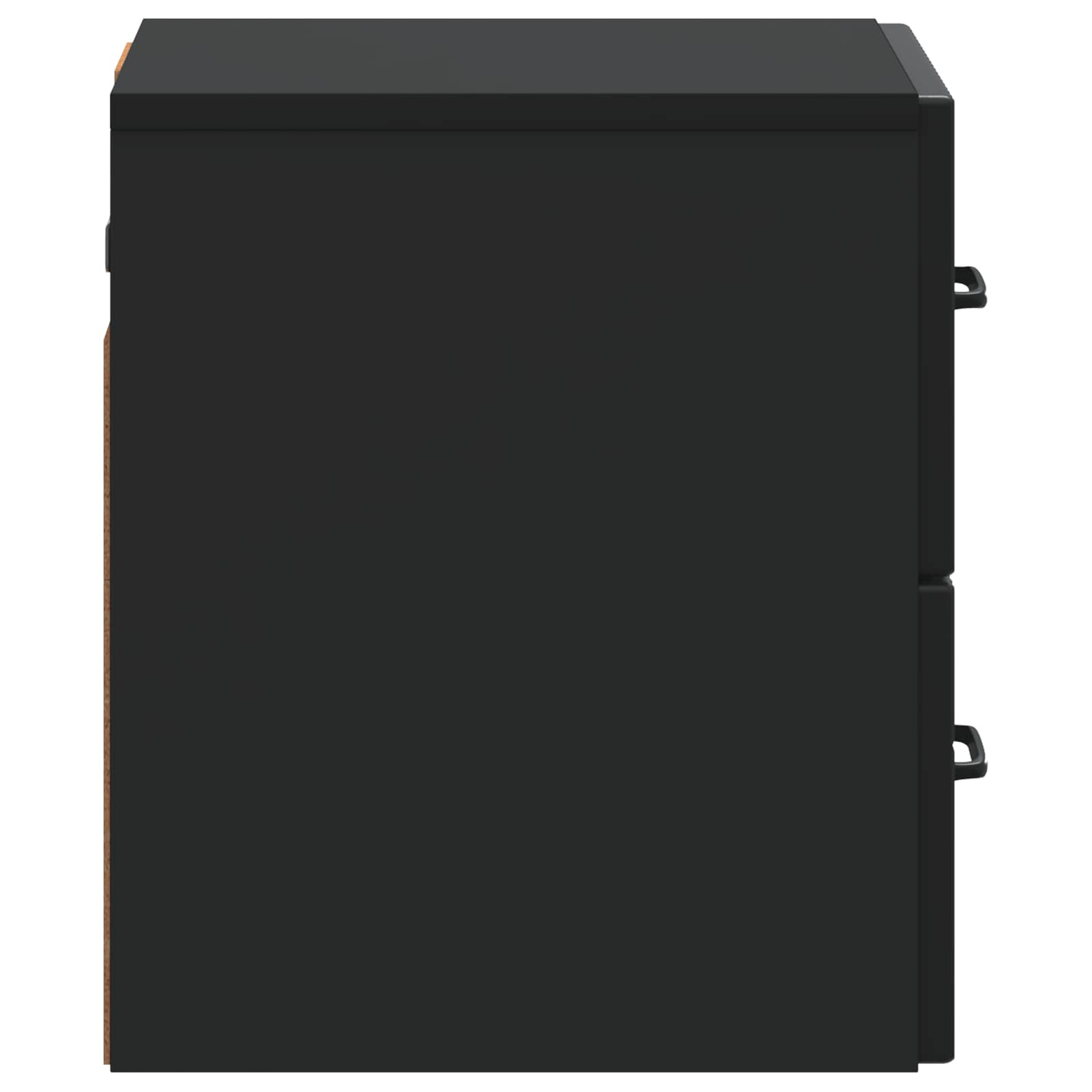 Cabinet de chevet mural 2 pcs Noir 34,5 x 33 x 40 cm - XIOS