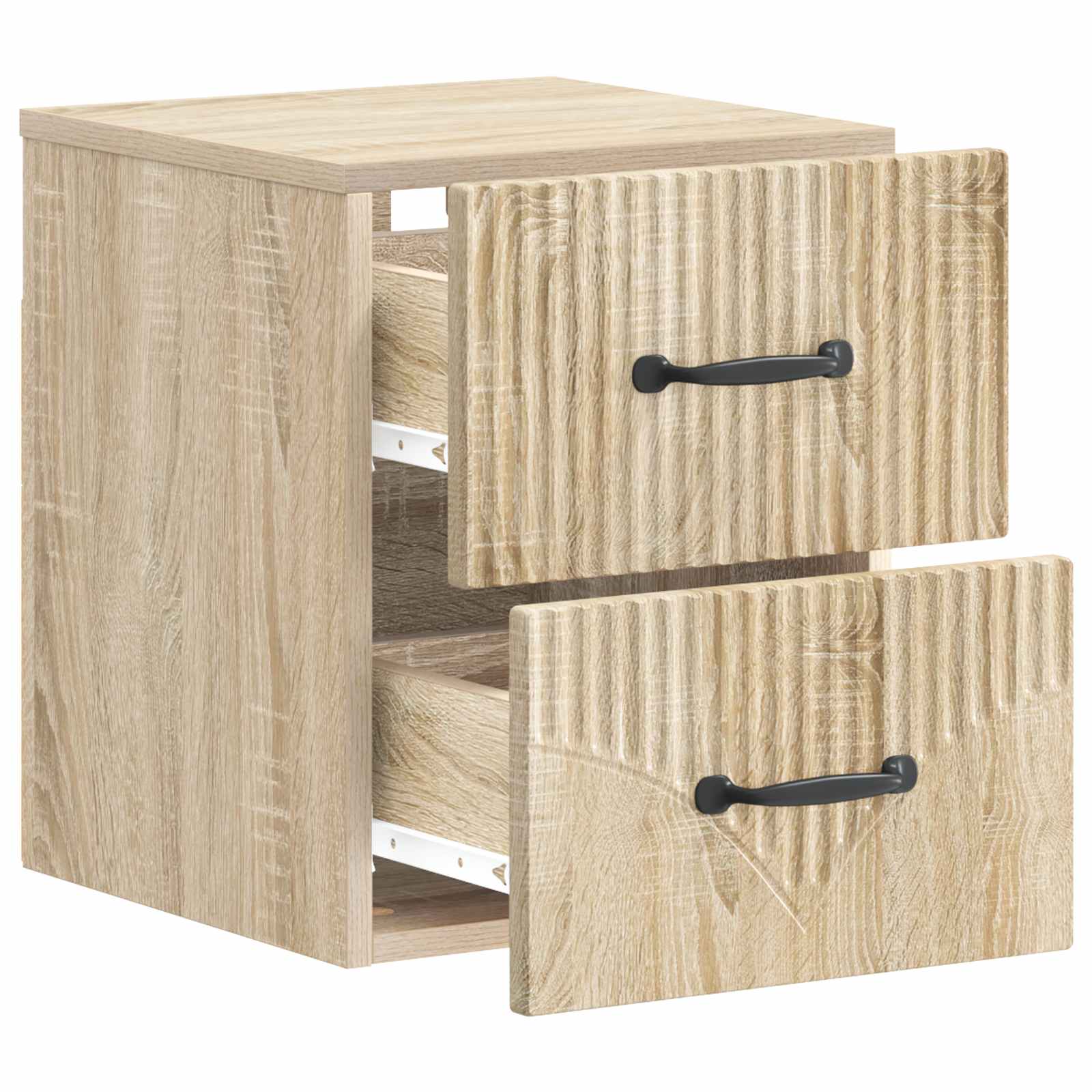 Cabinet de chevet mural 2 pcs Chêne Sonoma 34,5 x 33 x 40 cm - XIOS