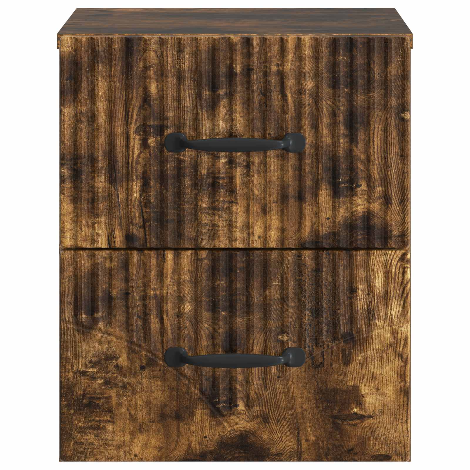 Cabinet de chevet mural 2 pcs Chêne fumé 34,5 x 33 x 40 cm - XIOS