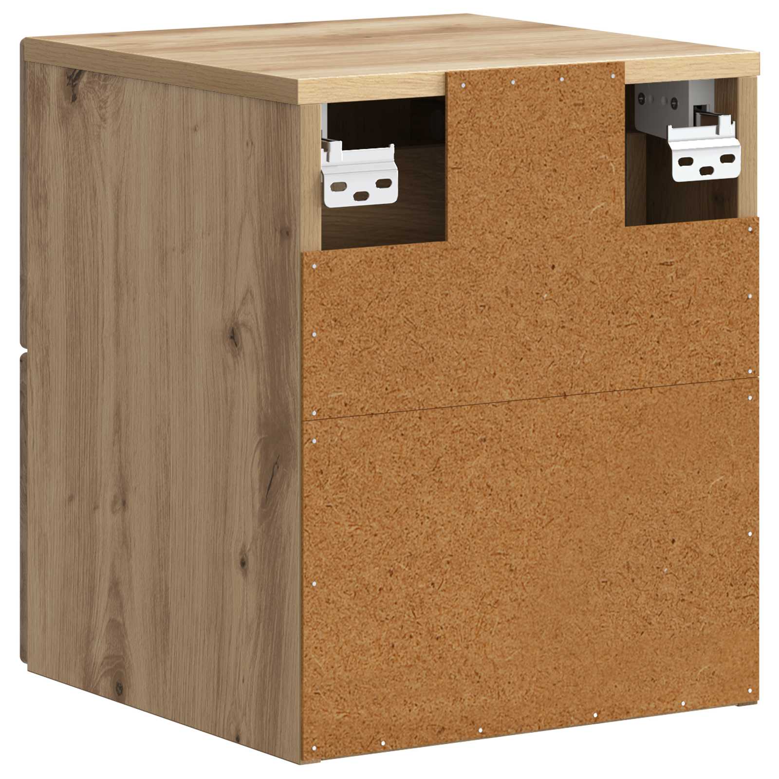 Cabinet de chevet mural 2 pcs Chêne artisanal 34,5 x 33 x 40 cm - XIOS