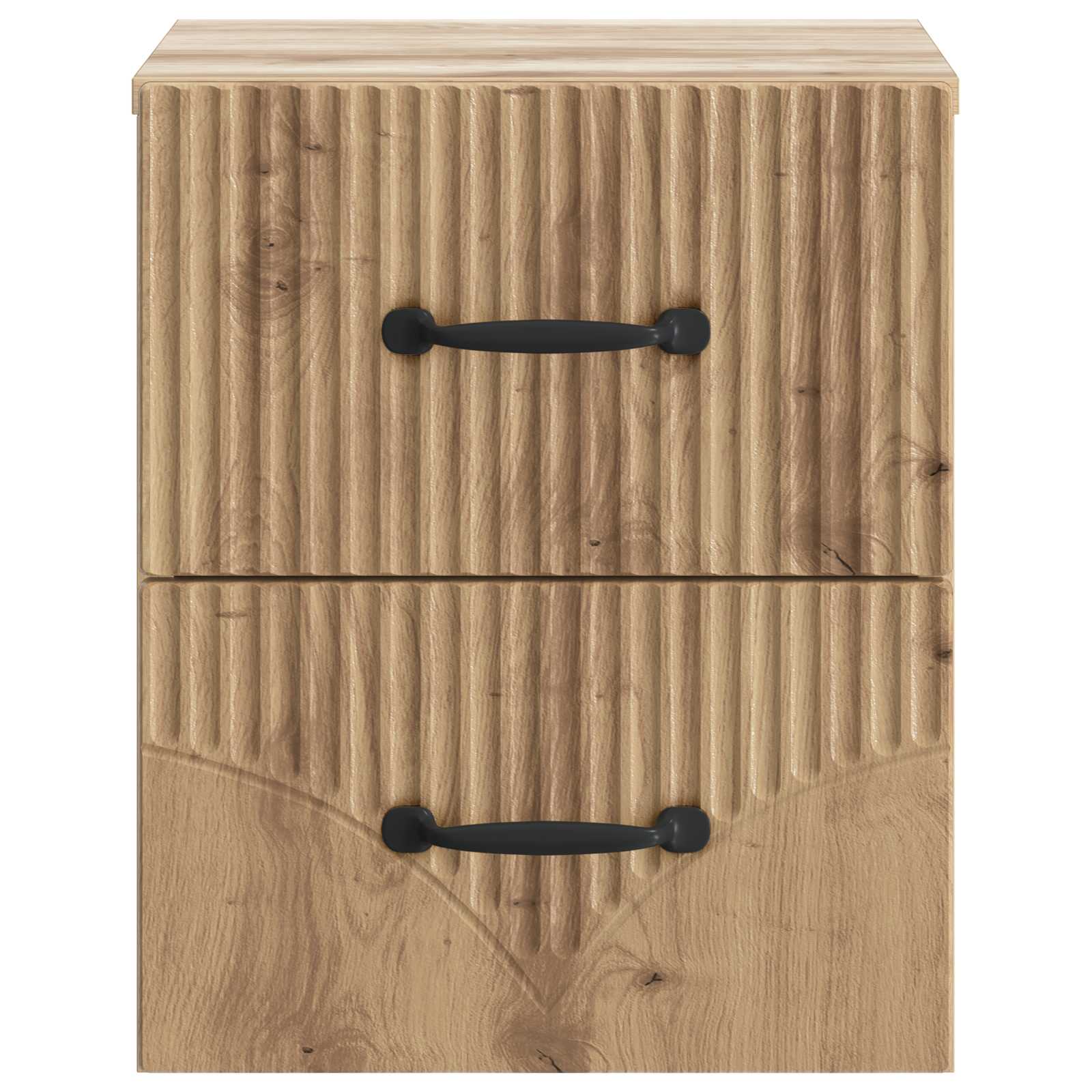 Cabinet de chevet mural 2 pcs Chêne artisanal 34,5 x 33 x 40 cm - XIOS