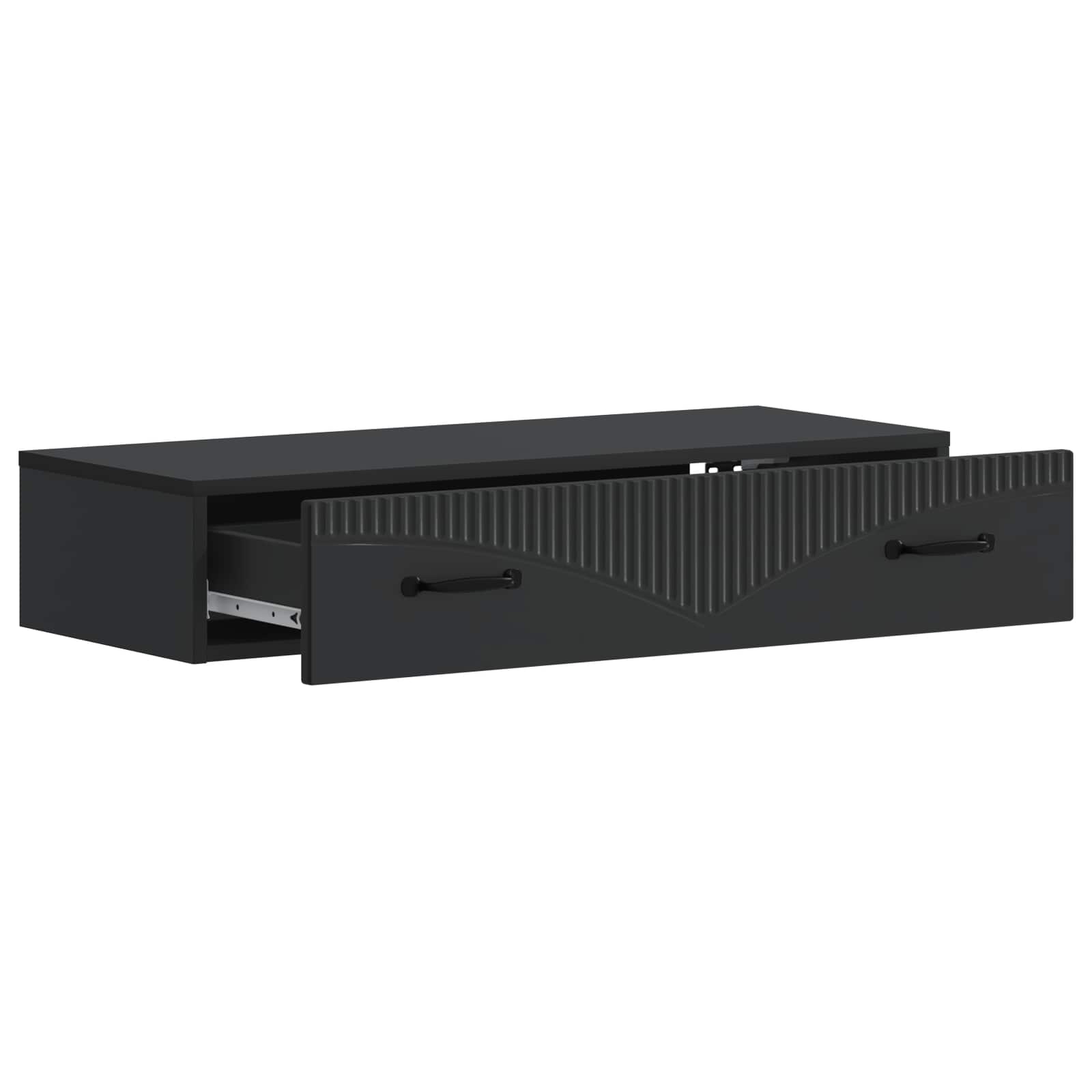 Table d'appoint murale Noir 87,5 x 34,5 x 17 cm - XIOS