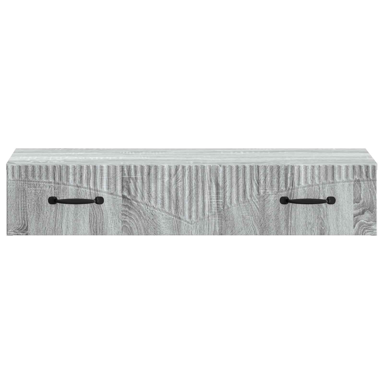 Table d'appoint murale Sonoma gris 87,5 x 34,5 x 17 cm - XIOS