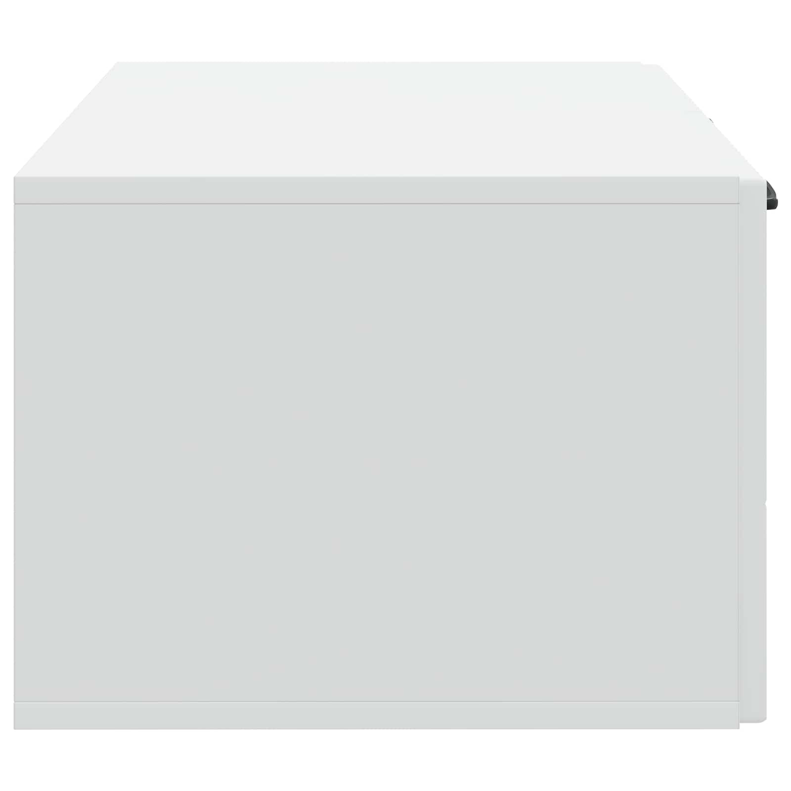 Meuble TV mural Blanc 59,5 x 41 x 30 cm Bois d'ingénierie - XIOS