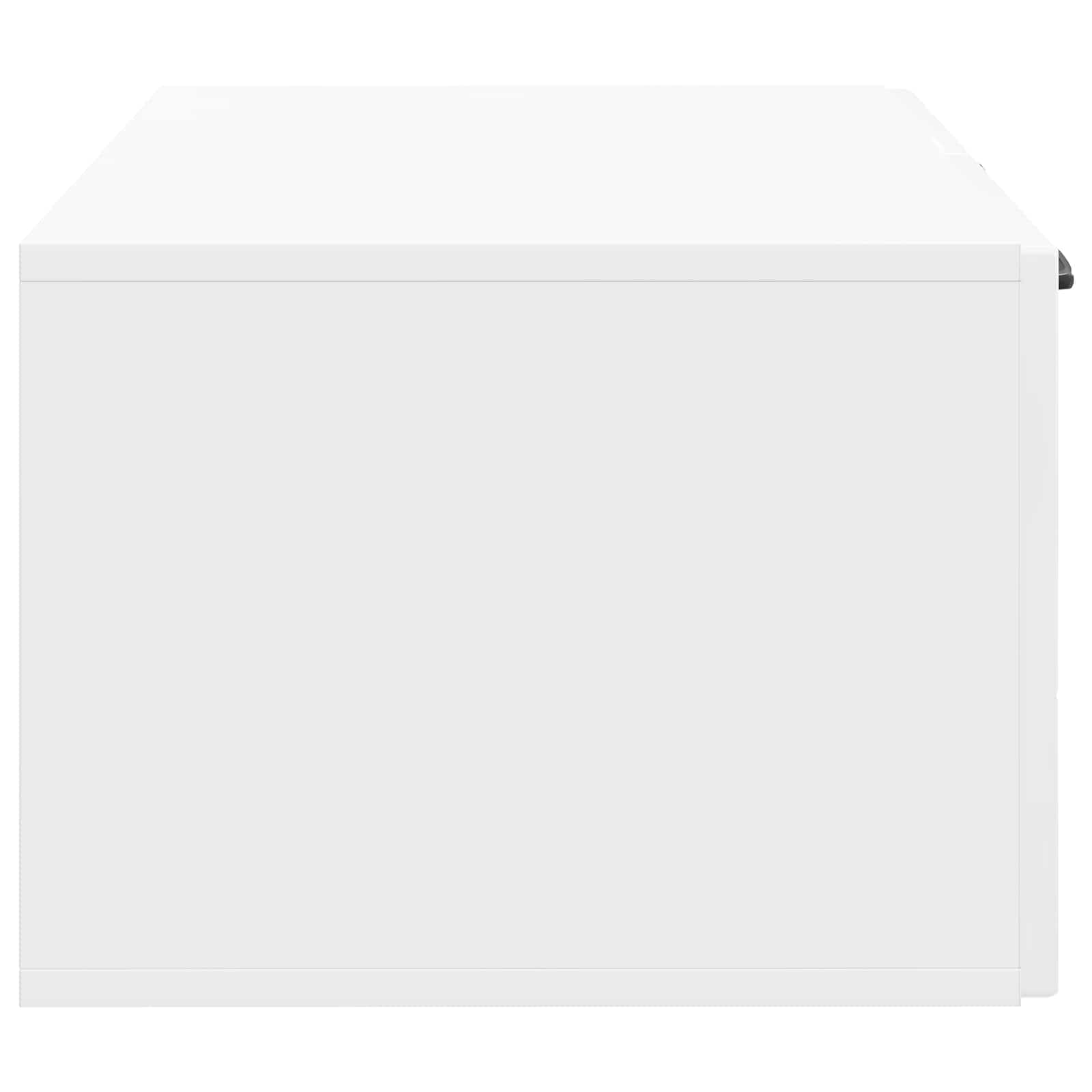 Meuble TV mural Montage mural Blanc brillant 59,5 x 41 x 30 cm - XIOS