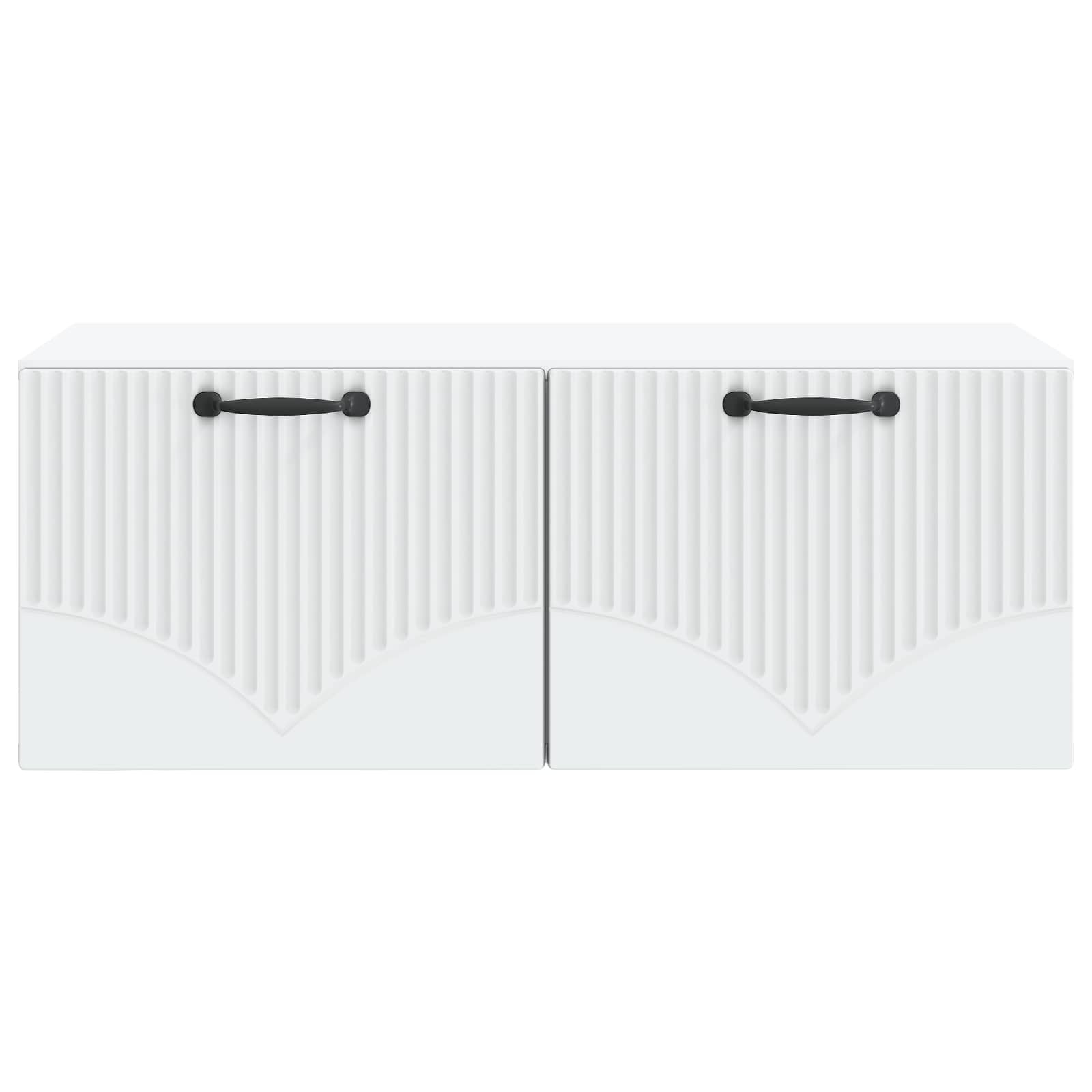 Meuble TV mural Blanc 78,5 x 41 x 30 cm Bois d'ingénierie - XIOS