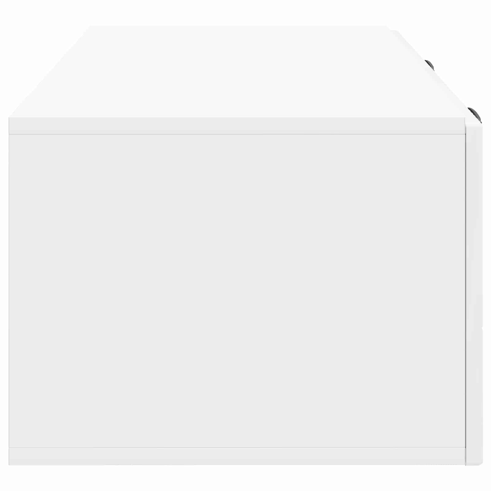 Meuble TV mural Montage mural Blanc brillant 78,5 x 41 x 30 cm - XIOS