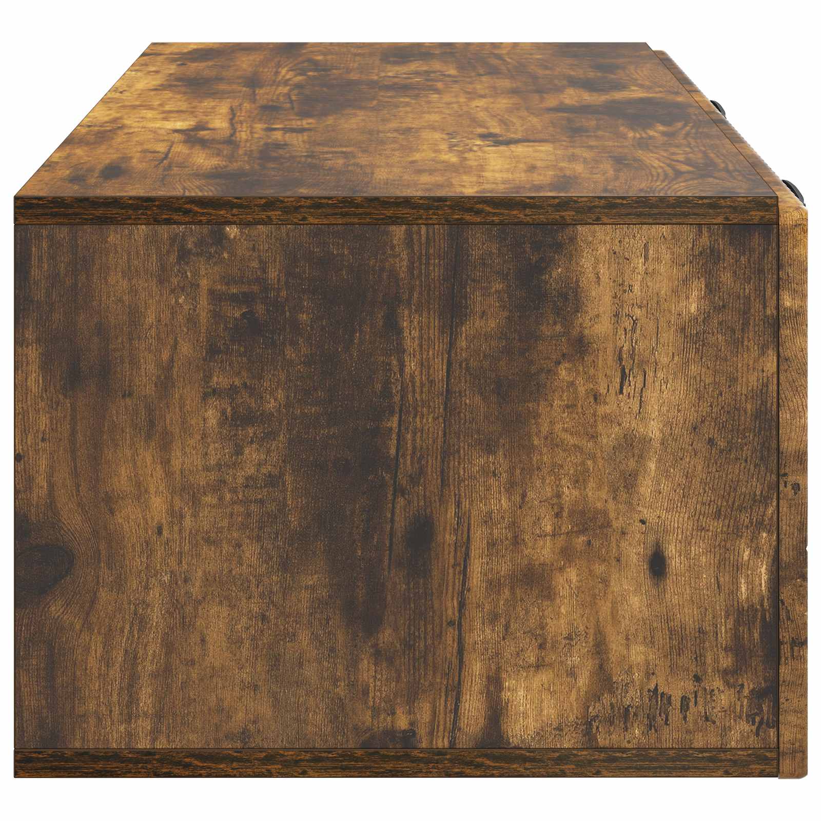 Meuble TV mural Chêne fumé 78,5 x 41 x 30 cm Bois d'ingénierie - XIOS