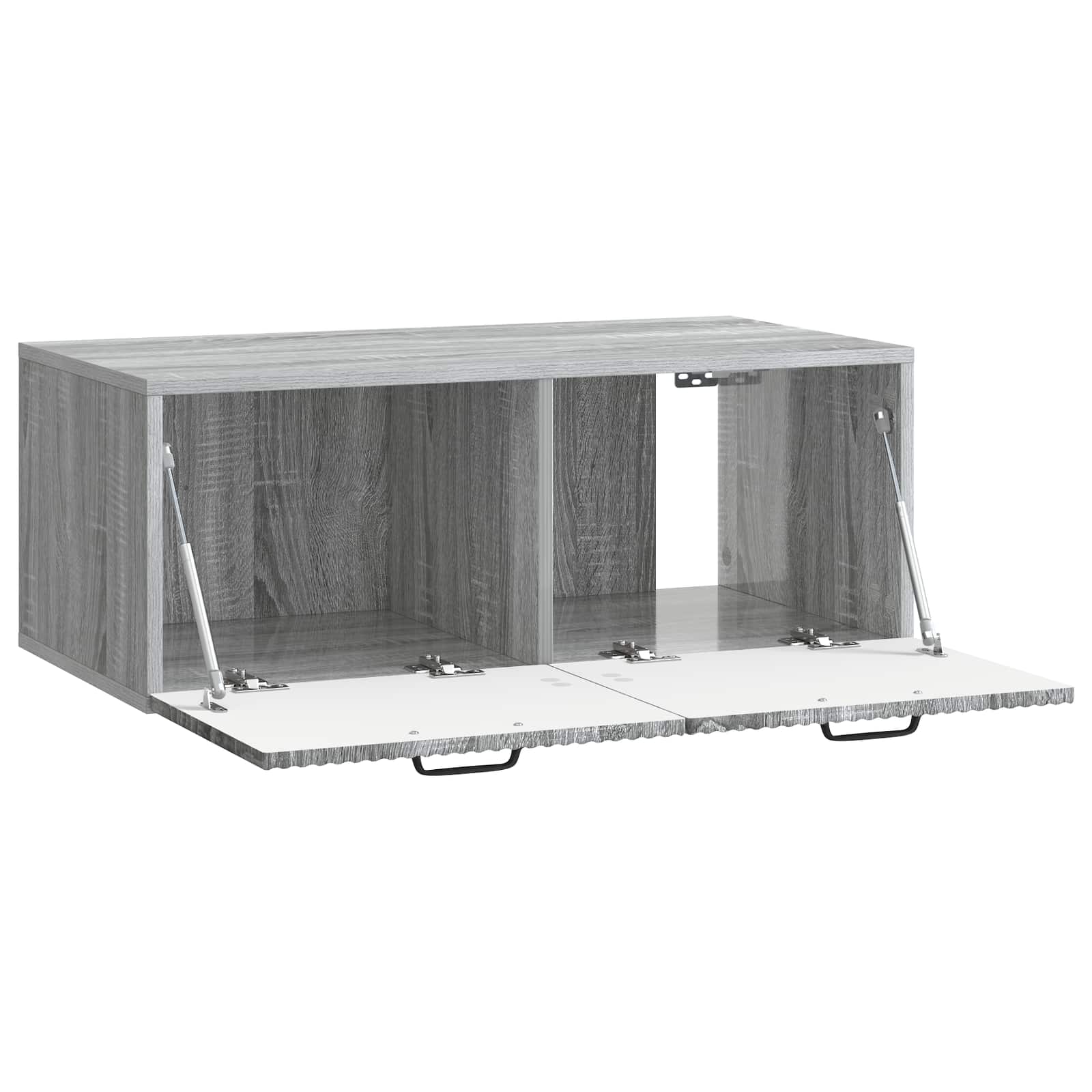 Meuble TV mural Sonoma gris 78,5 x 41 x 30 cm Bois d'ingénierie - XIOS