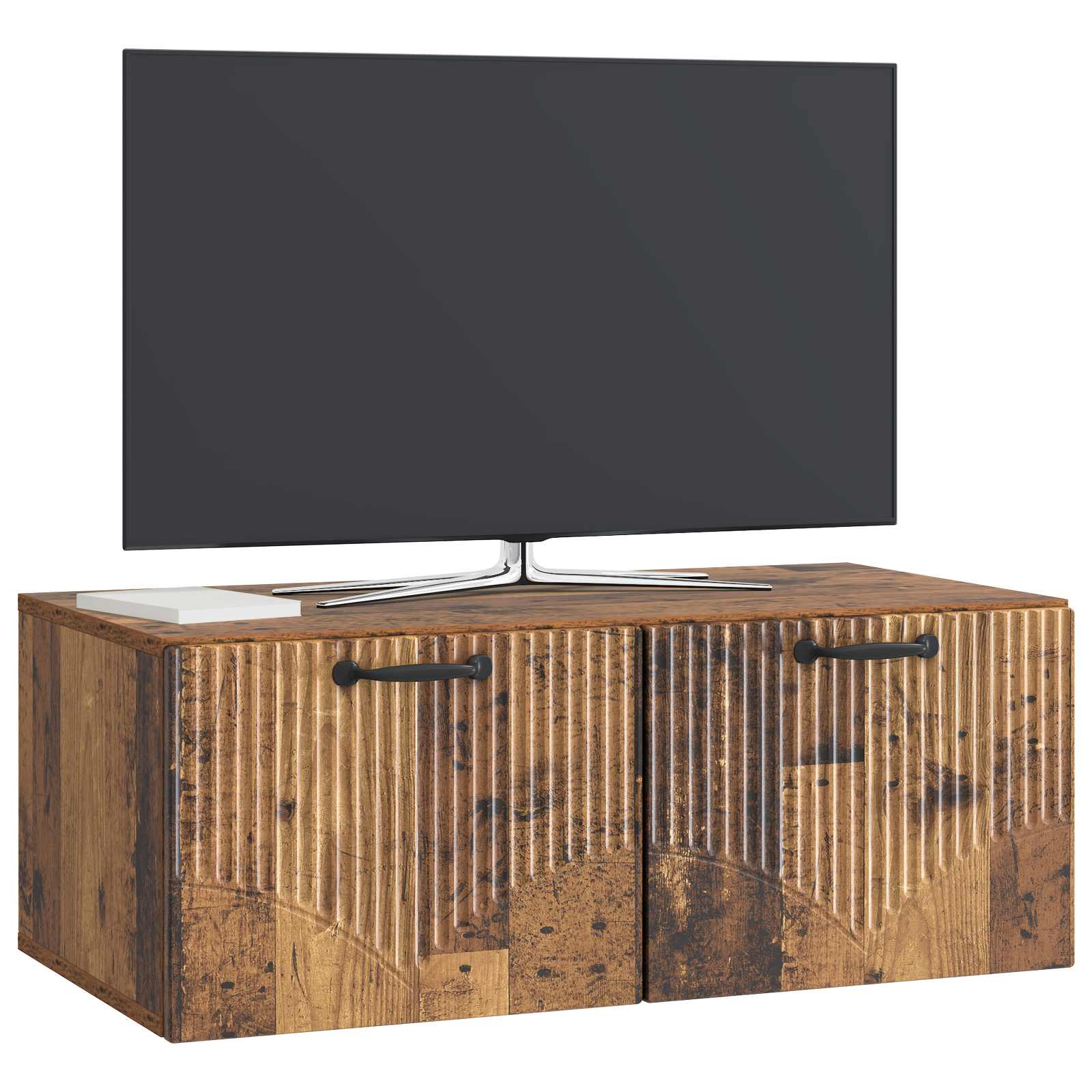 Meuble TV mural Bois ancien 78,5 x 41 x 30 cm Bois d'ingénierie - XIOS