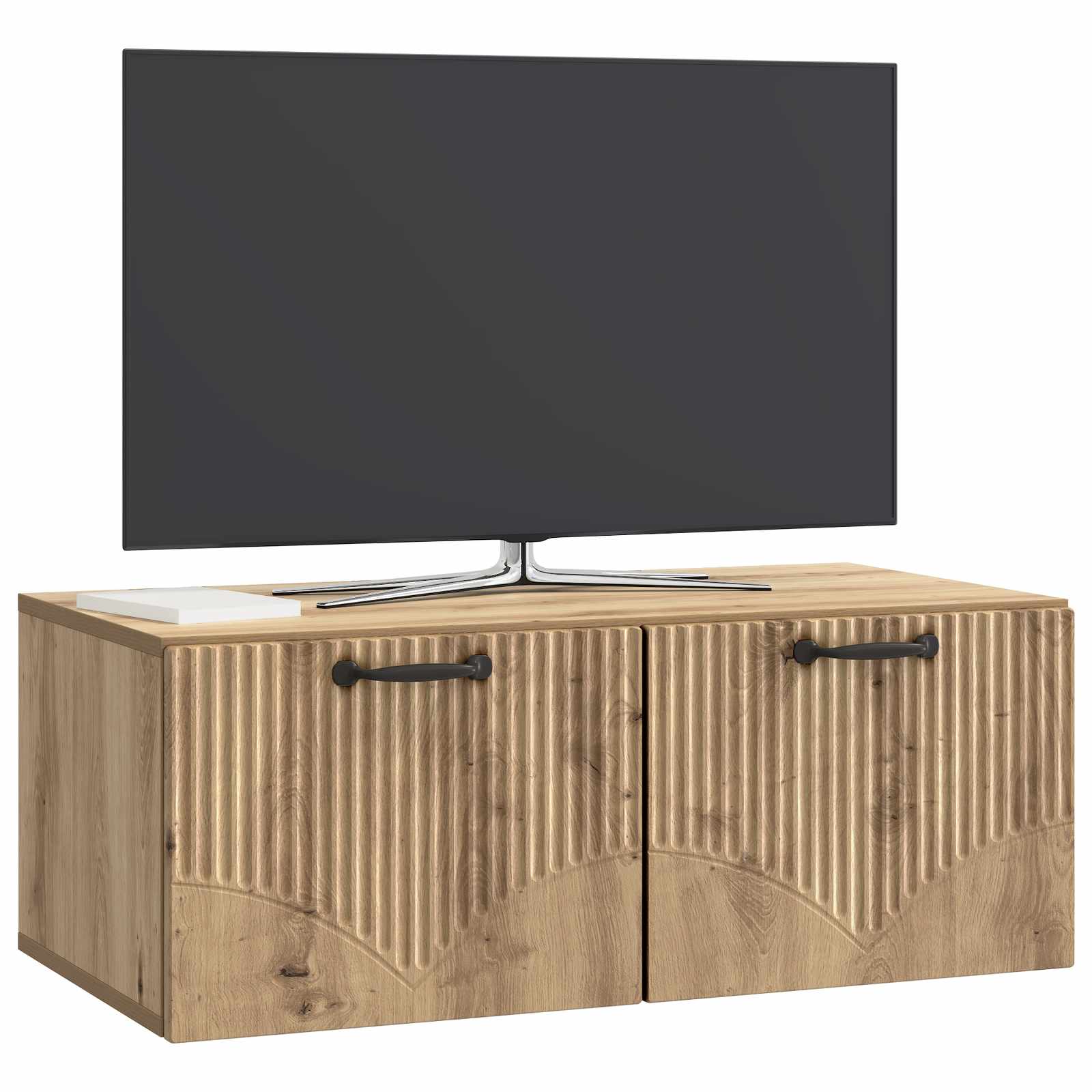 Meuble TV mural 78,5 x 41 x 30 cm Chêne artisanal - XIOS