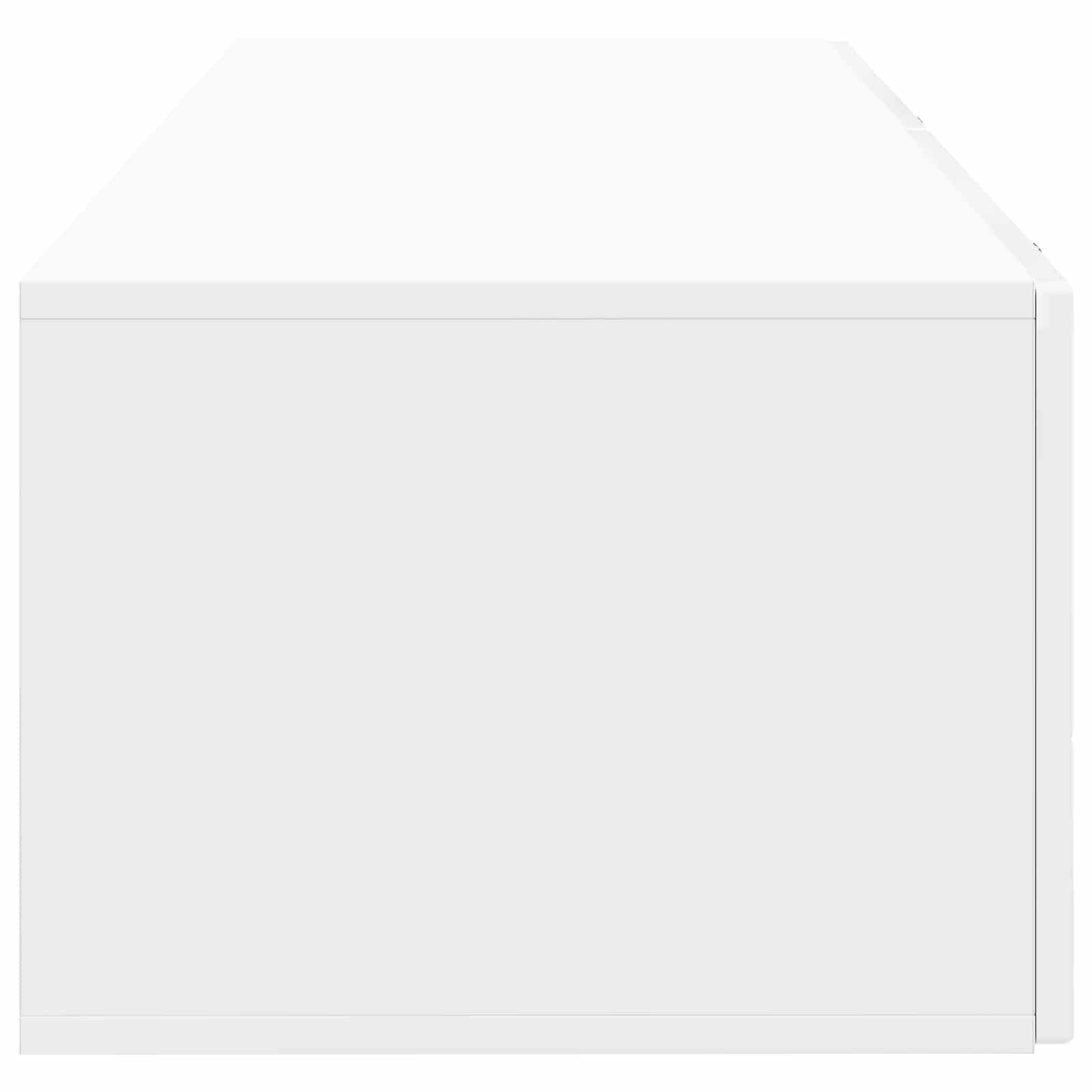 Meuble TV mural Montage mural Blanc brillant 98 x 41 x 30 cm - XIOS