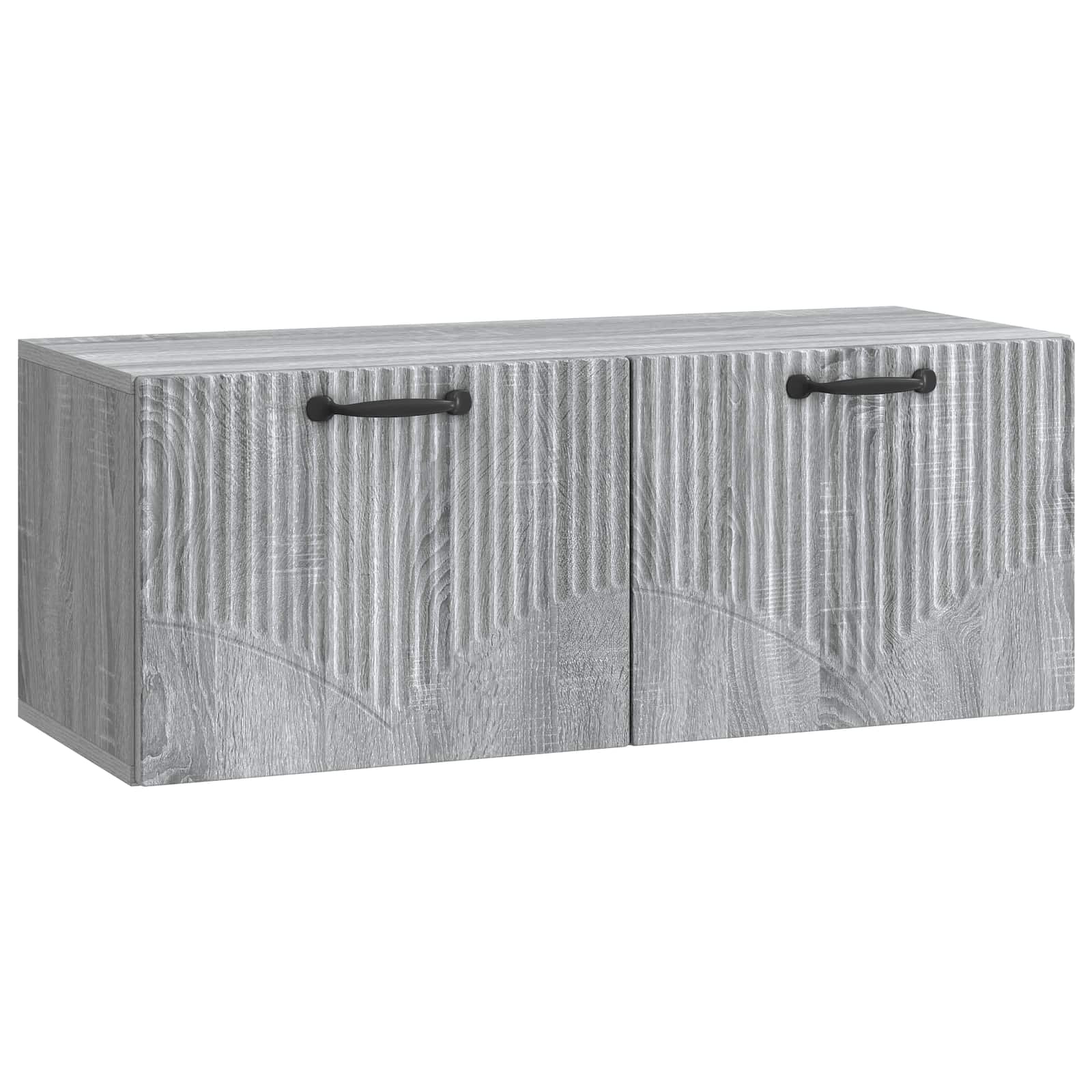 Meuble TV mural Sonoma gris 78,5 x 31 x 30 cm Bois d'ingénierie - XIOS