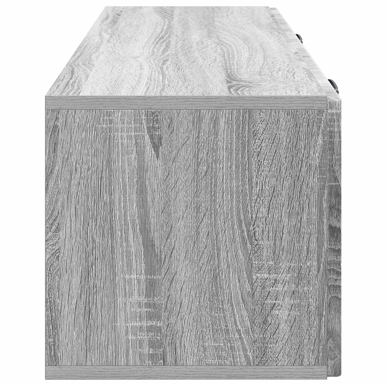 Meuble TV mural Sonoma gris 98 x 31 x 30 cm Bois d'ingénierie - XIOS