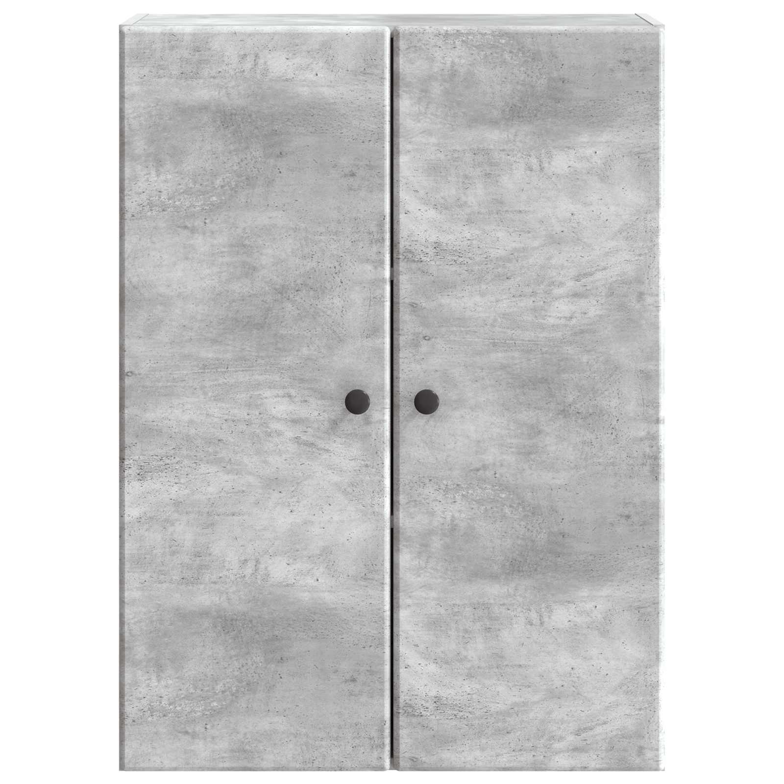 Armoire Murale Gris béton 66 x 34,5 x 90 cm Bois d'ingénierie - XIOS