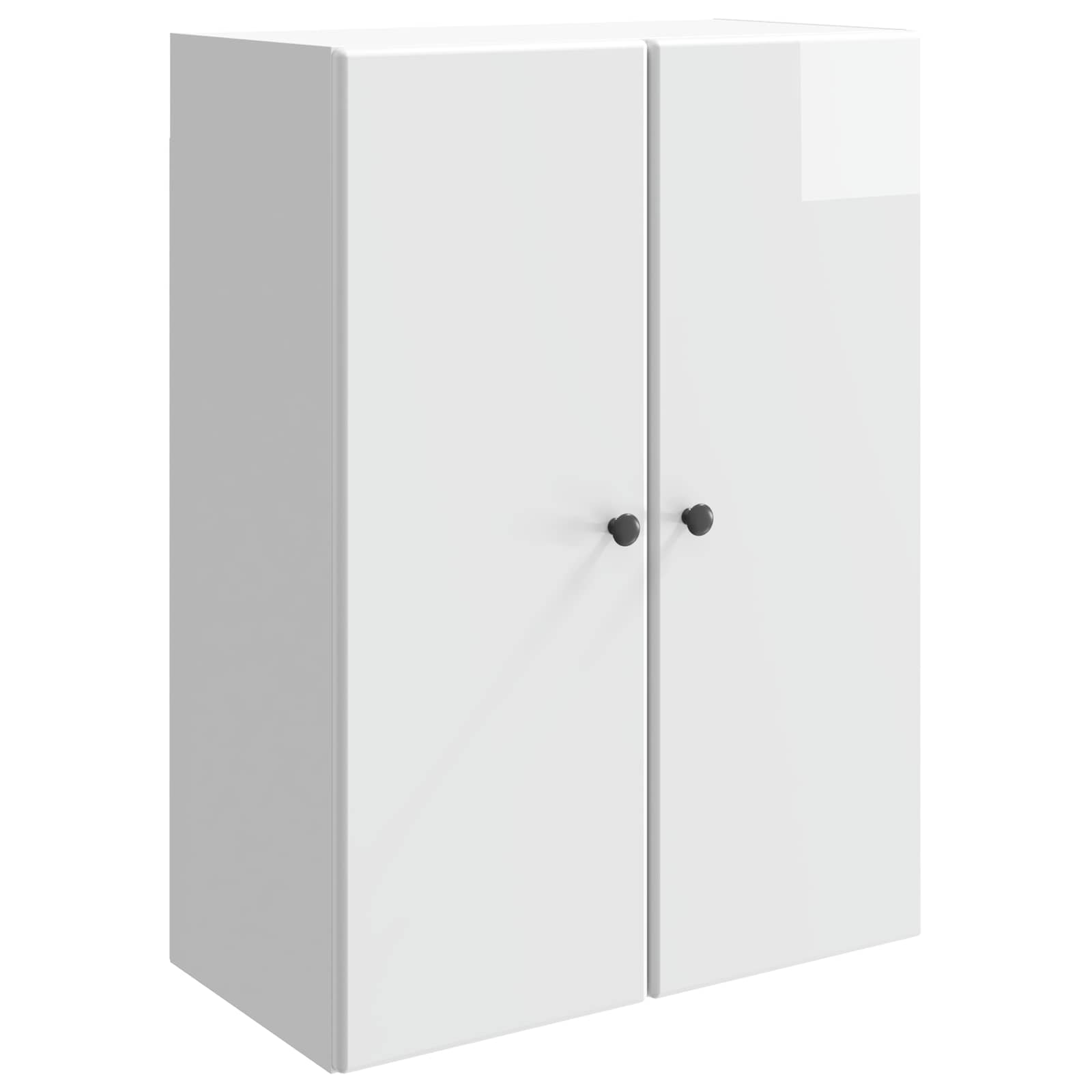 Armoire Murale Blanc brillant 66 x 34,5 x 90 cm - XIOS