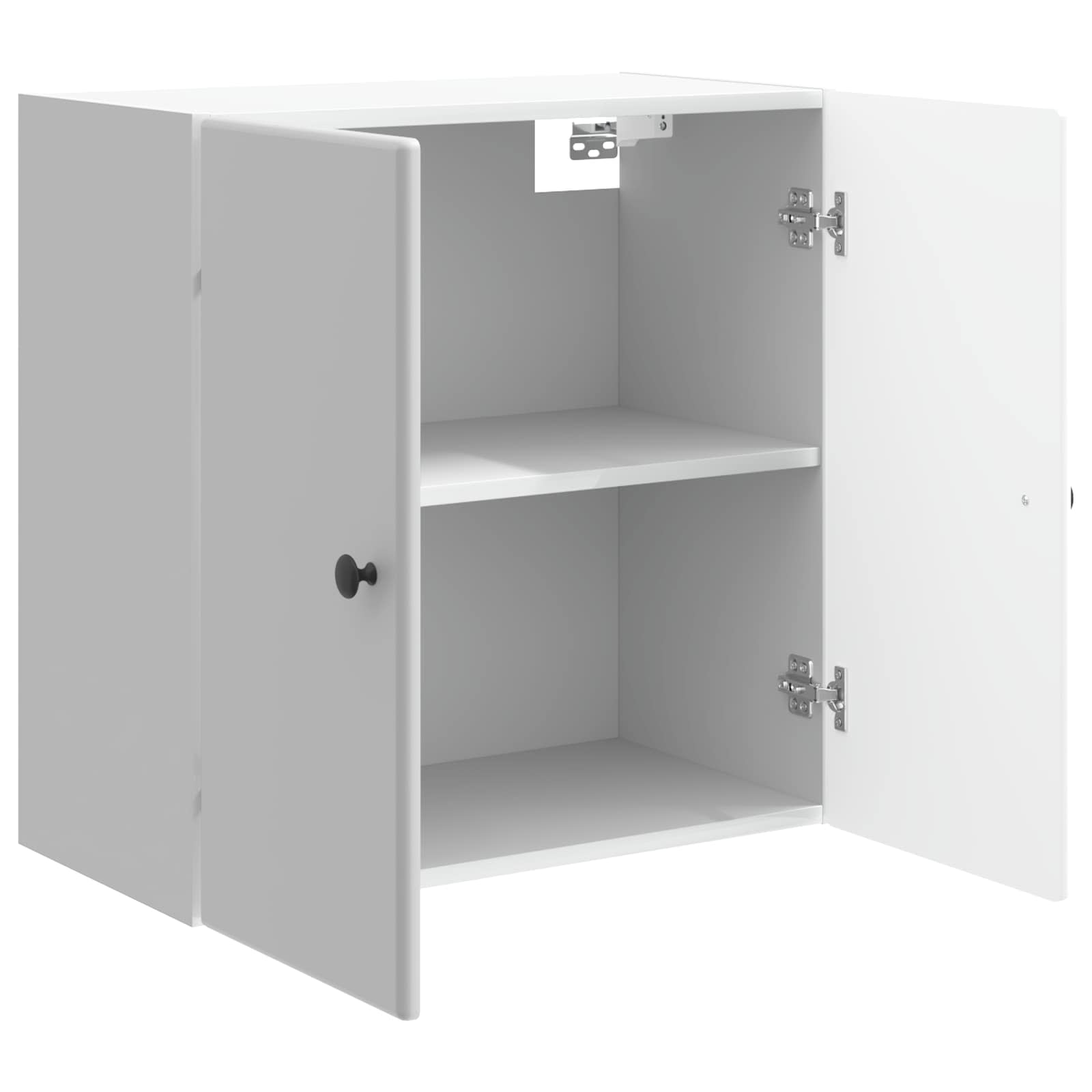 Armoire Murale Blanc brillant 59 x 31 x 60 cm Bois d'ingénierie - XIOS