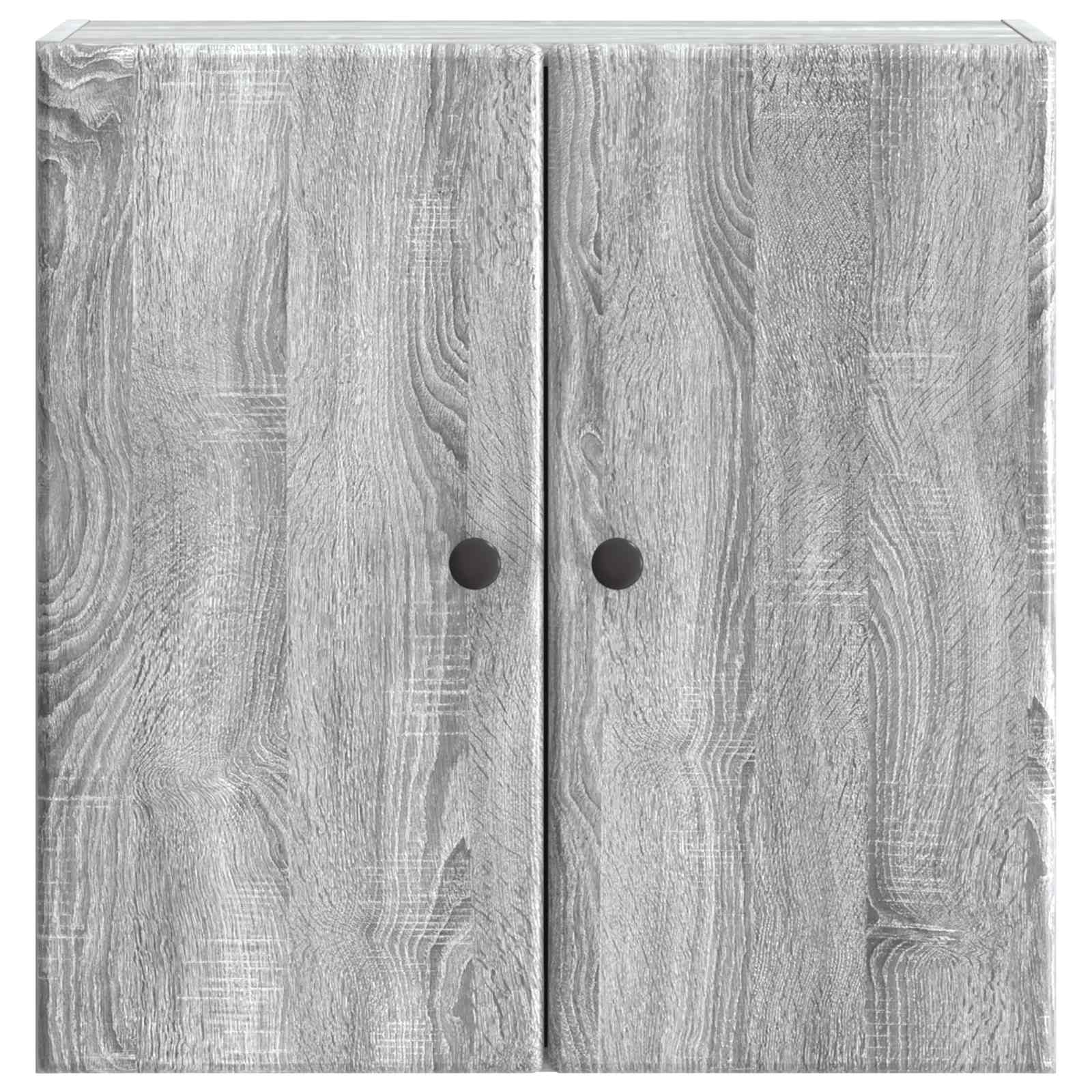 Armoire Murale Sonoma gris 59 x 31 x 60 cm Bois d'ingénierie - XIOS