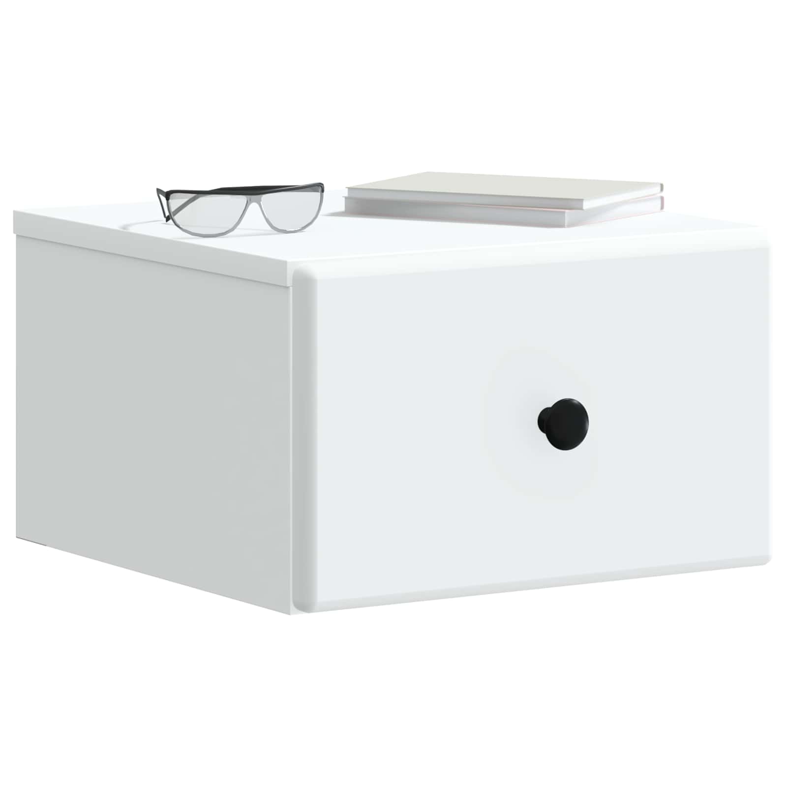 Cabinet de chevet mural 2 pcs Blanc 34,5 x 33 x 20 cm - XIOS
