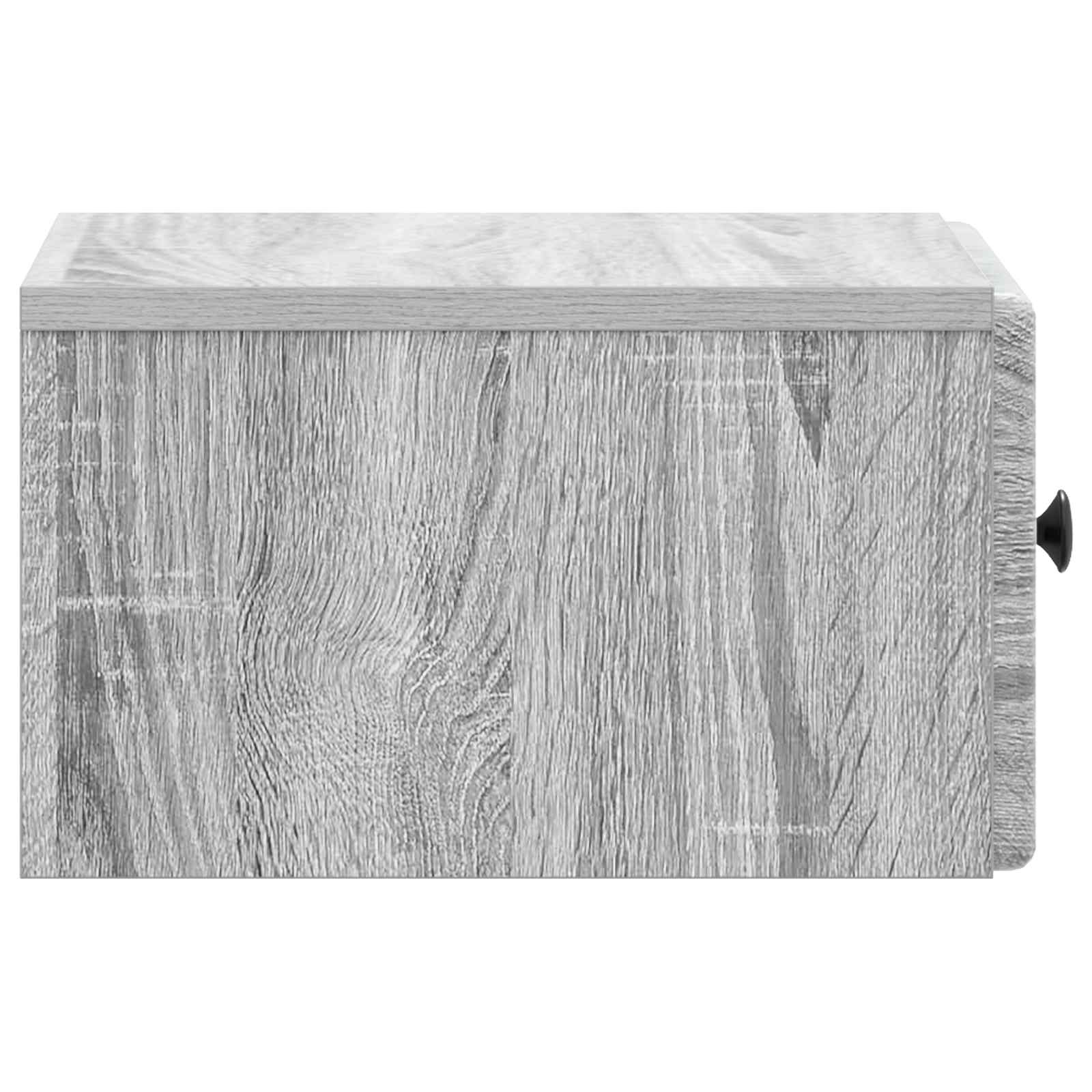 Cabinet de chevet mural 2 pcs Sonoma gris 34,5 x 33 x 20 cm - XIOS