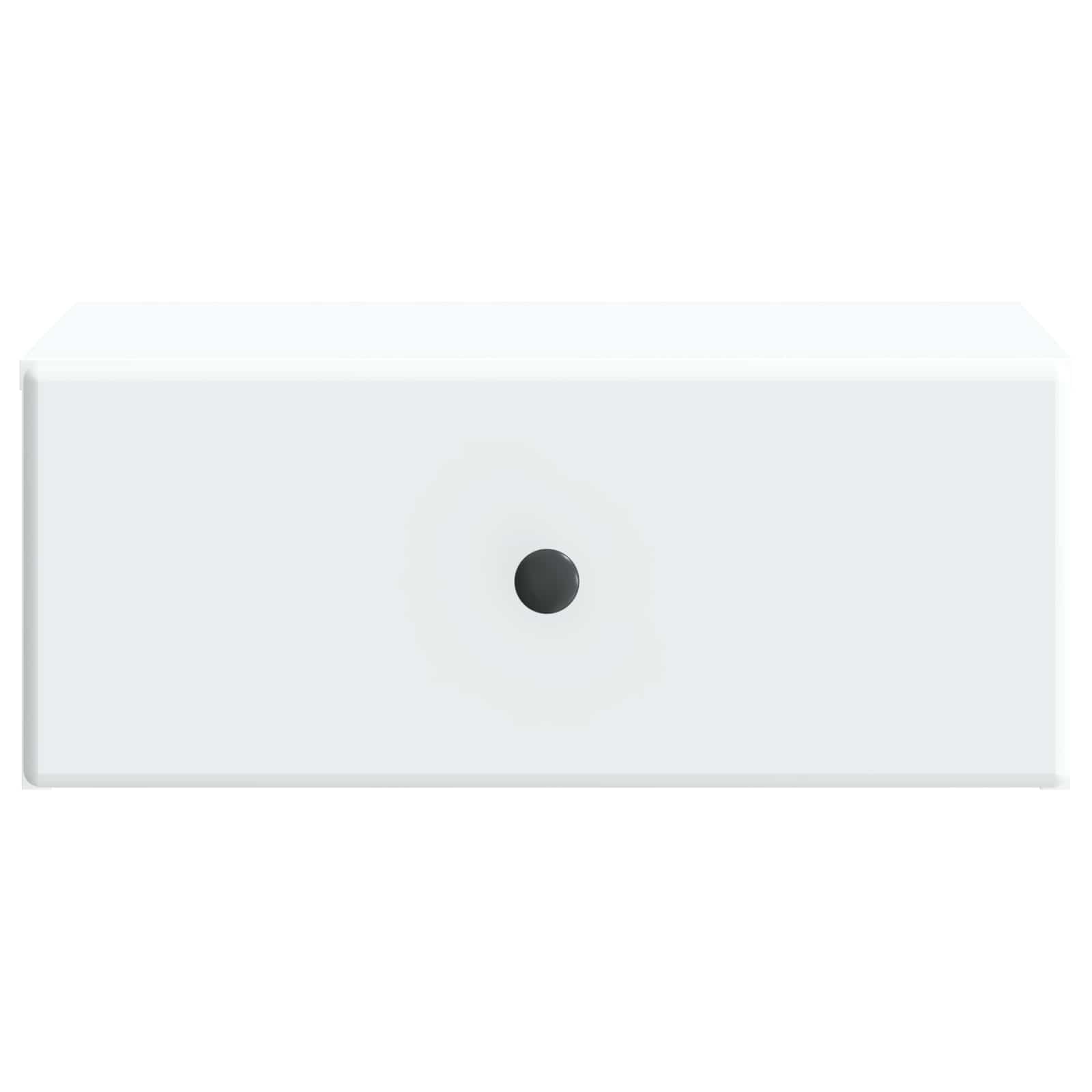 Cabinet de chevet mural 2 pcs Blanc 49 x 34,5 x 20 cm - XIOS