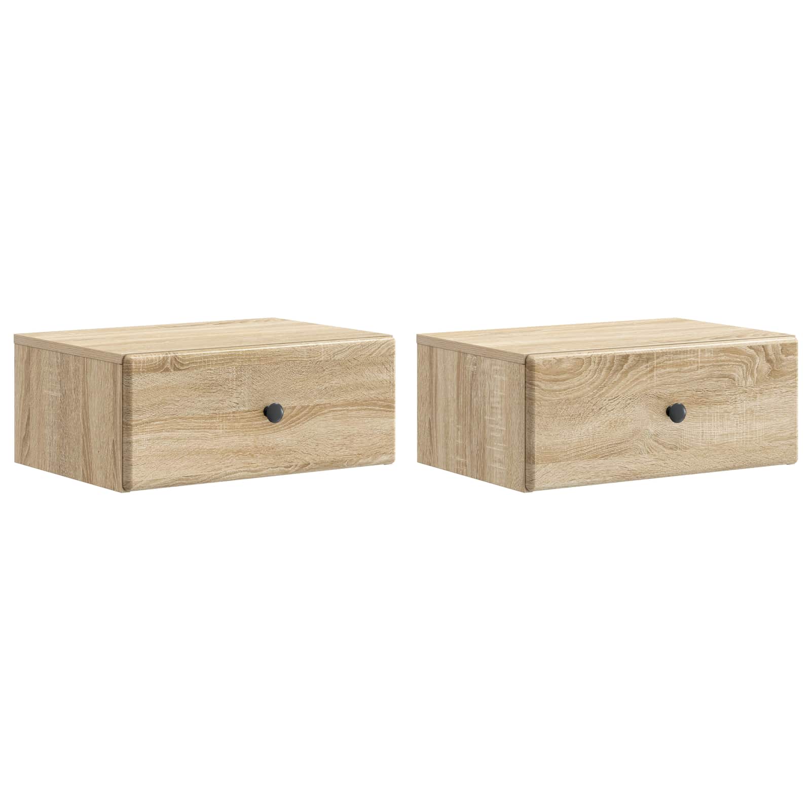 Cabinet de chevet mural 2 pcs Chêne Sonoma 49 x 34,5 x 20 cm - XIOS
