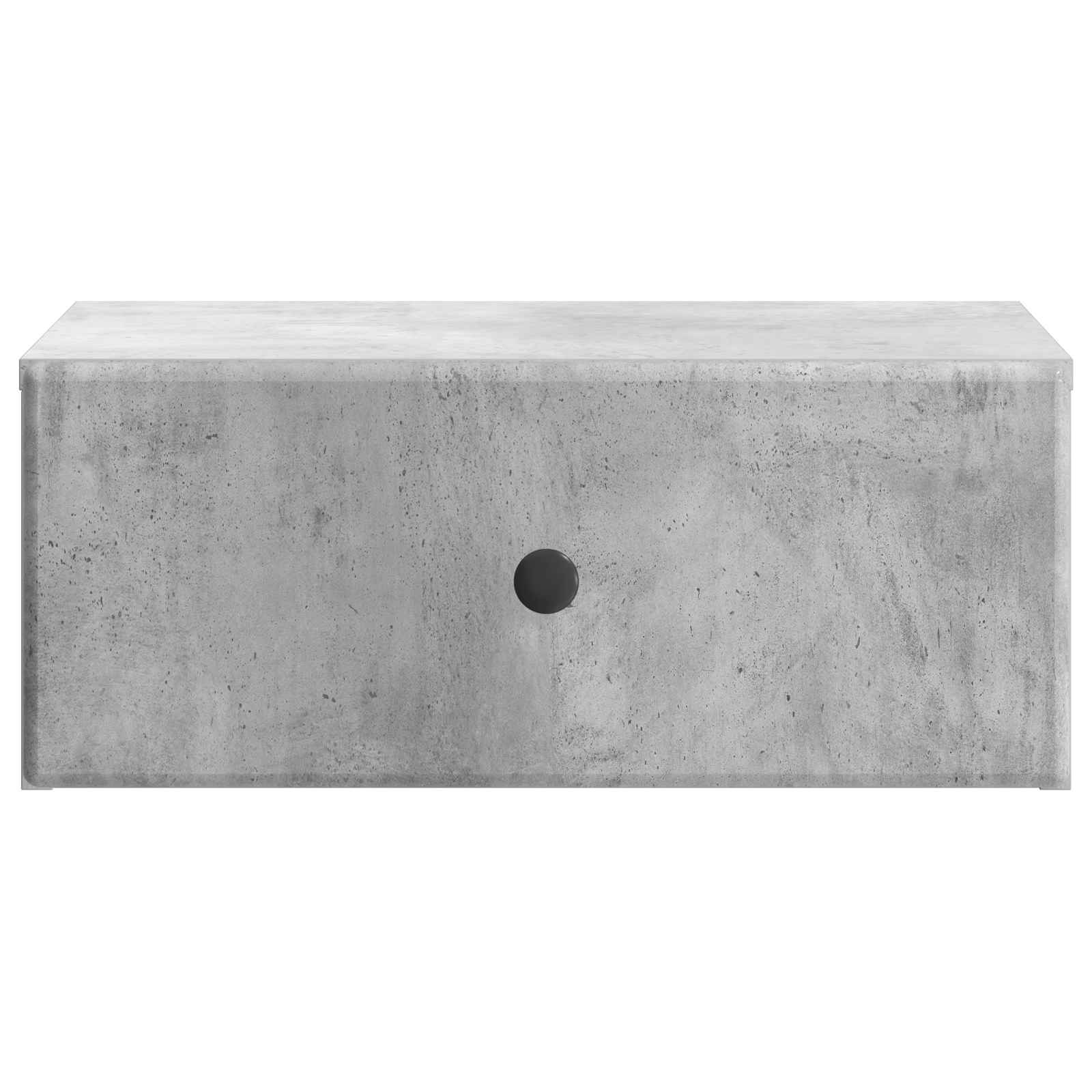 Cabinet de chevet mural Gris béton 49 x 34,5 x 20 cm - XIOS