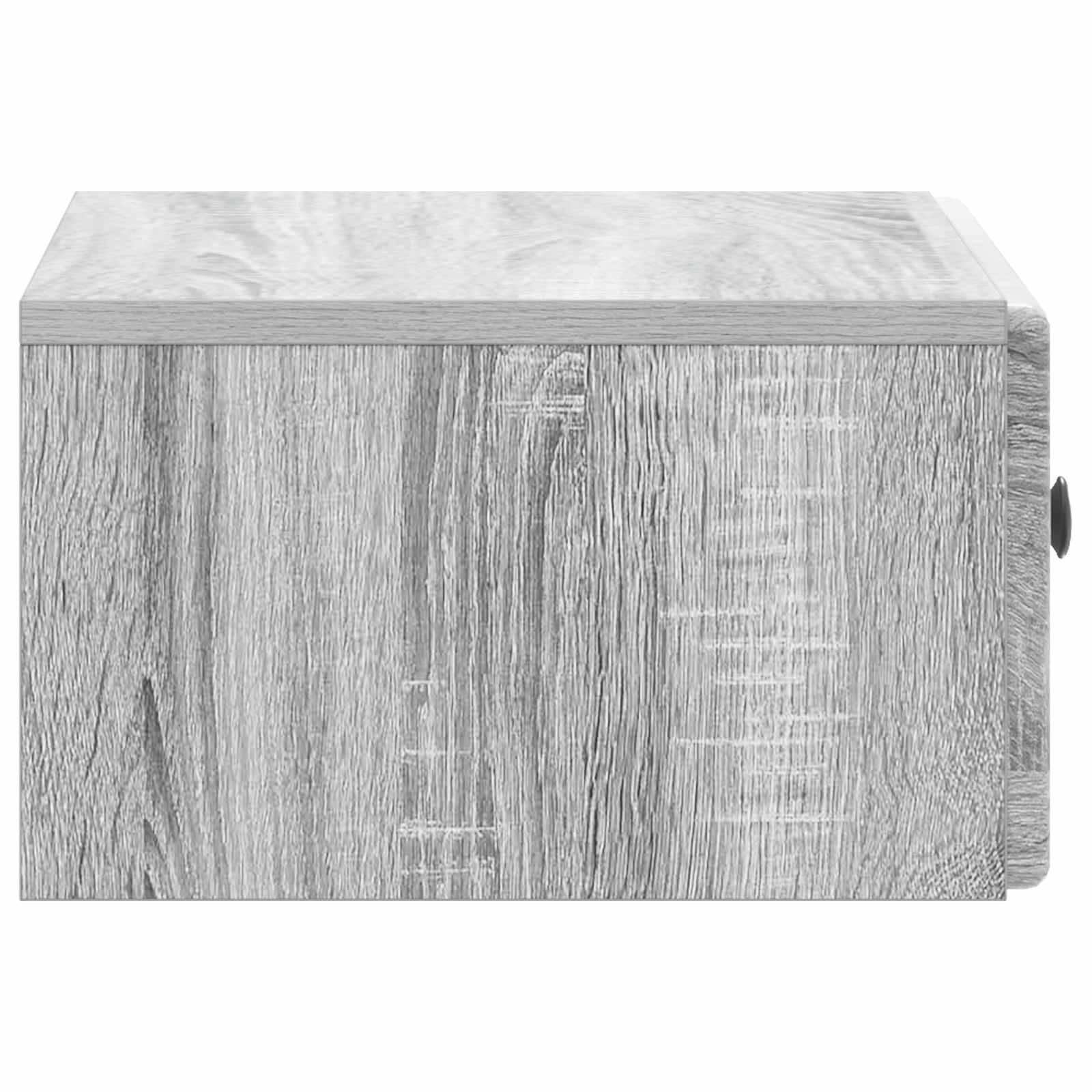 Cabinet de chevet mural 2 pcs Sonoma gris 49 x 34,5 x 20 cm - XIOS