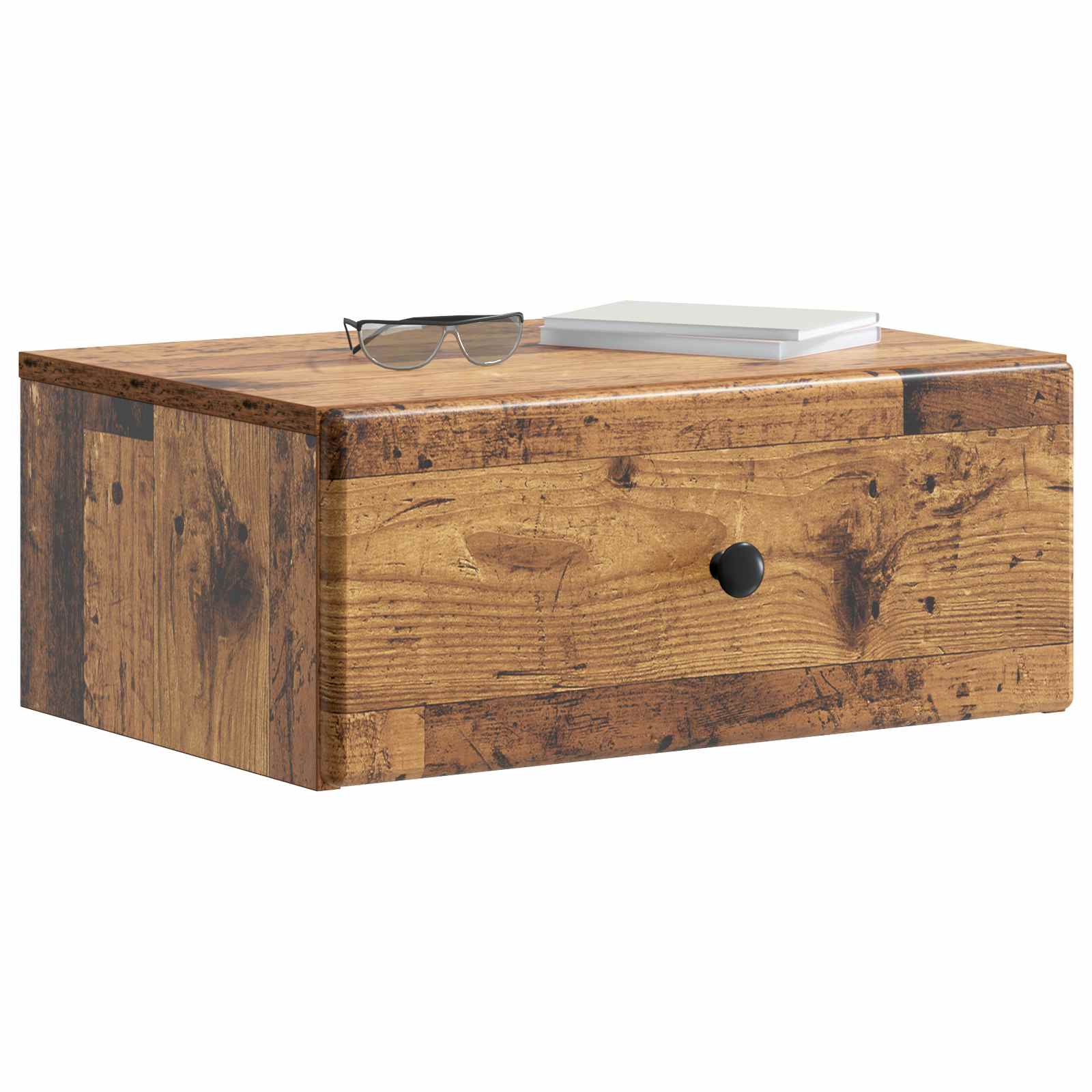 Cabinet de chevet mural 2 pcs Bois ancien 49 x 34,5 x 20 cm - XIOS