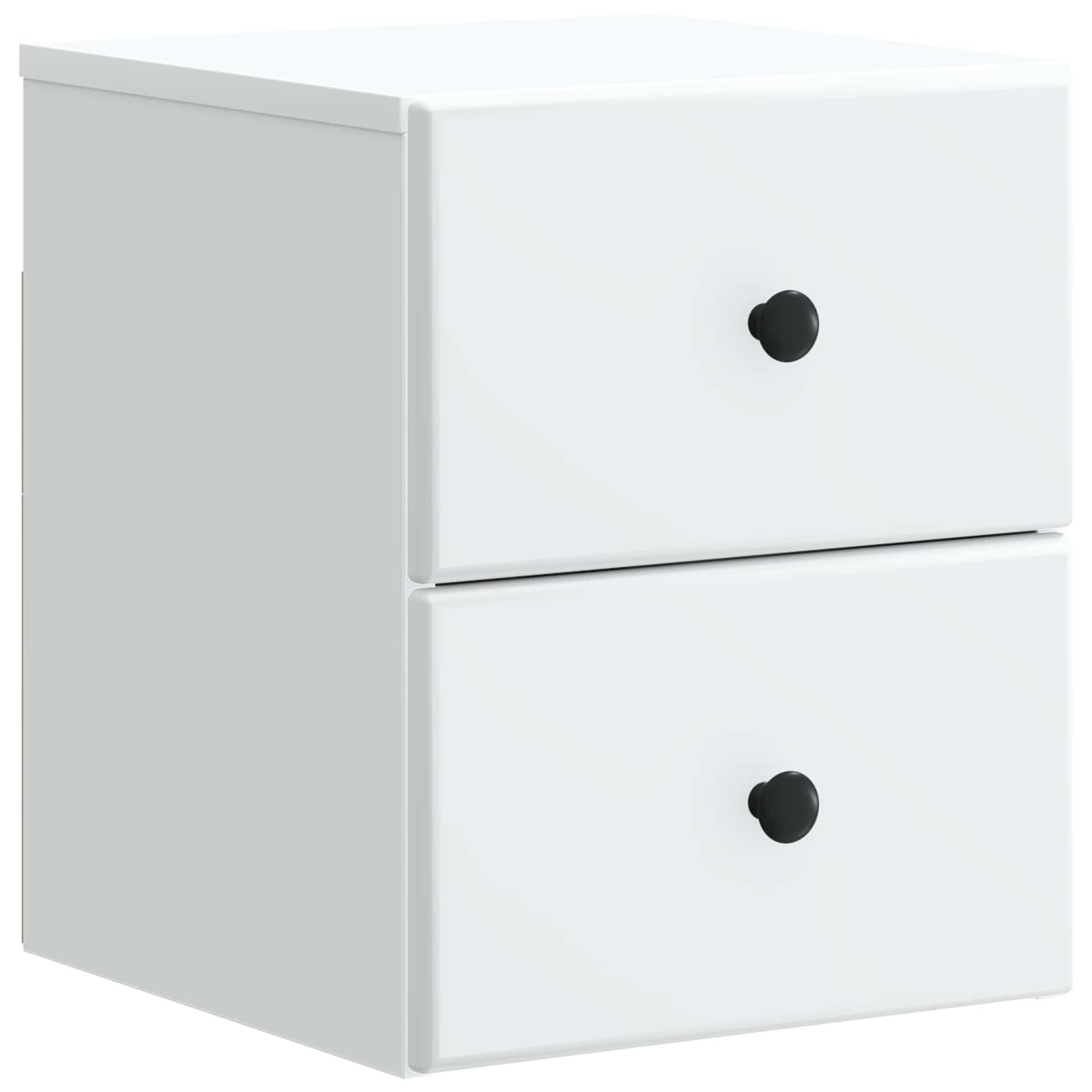Cabinet de chevet mural 2 pcs Blanc 34,5 x 33 x 40 cm - XIOS