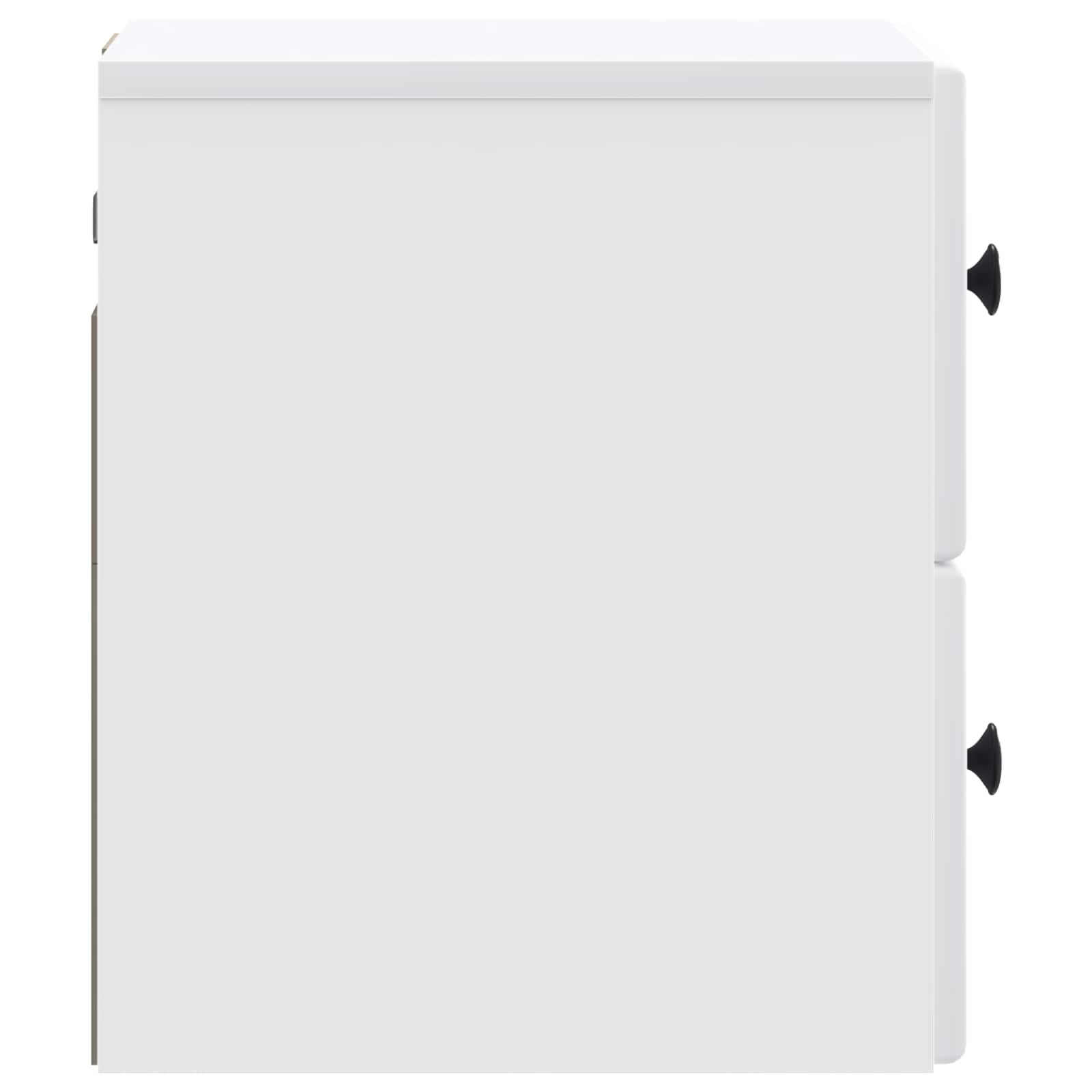 Cabinet de chevet mural 2 pcs Blanc 34,5 x 33 x 40 cm - XIOS