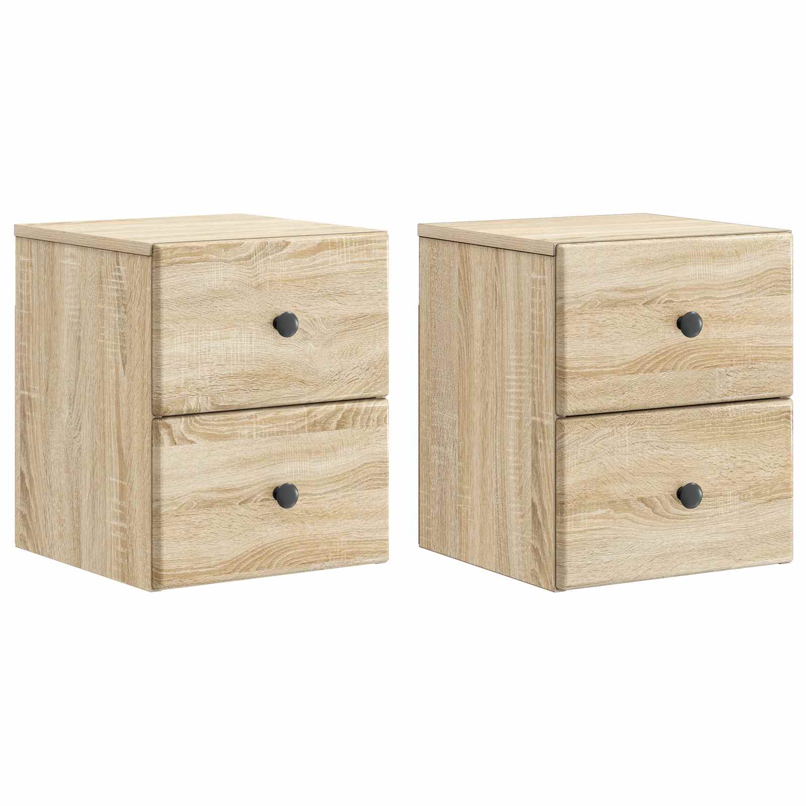 Cabinet de chevet mural 2 pcs Chêne Sonoma 34,5 x 33 x 40 cm - XIOS