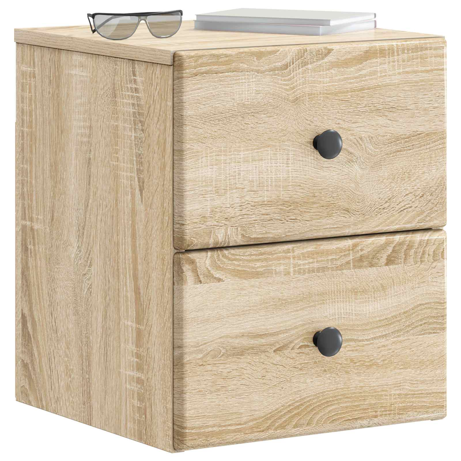 Cabinet de chevet mural 2 pcs Chêne Sonoma 34,5 x 33 x 40 cm - XIOS