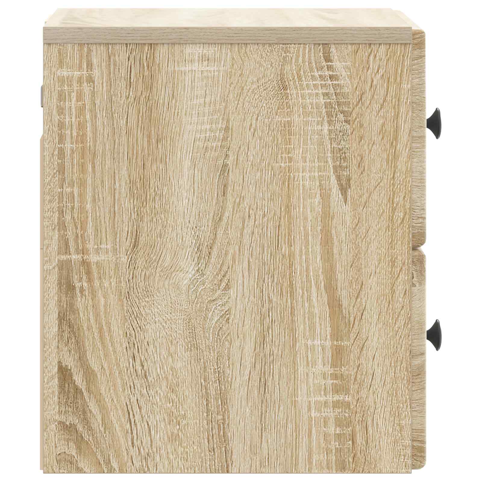 Cabinet de chevet mural 2 pcs Chêne Sonoma 34,5 x 33 x 40 cm - XIOS