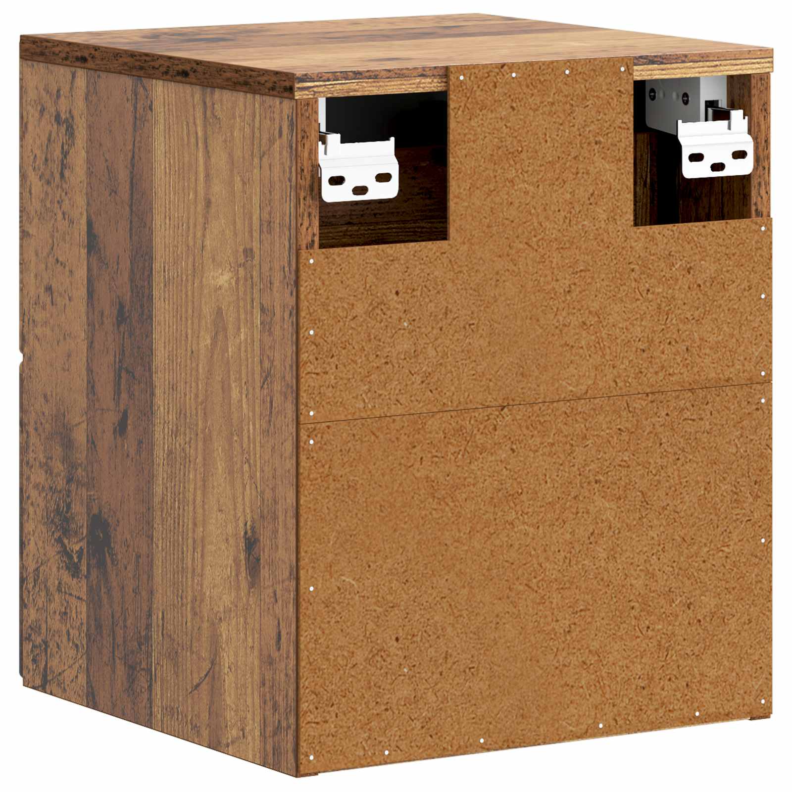 Cabinet de chevet mural 2 pcs Bois ancien 34,5 x 33 x 40 cm - XIOS