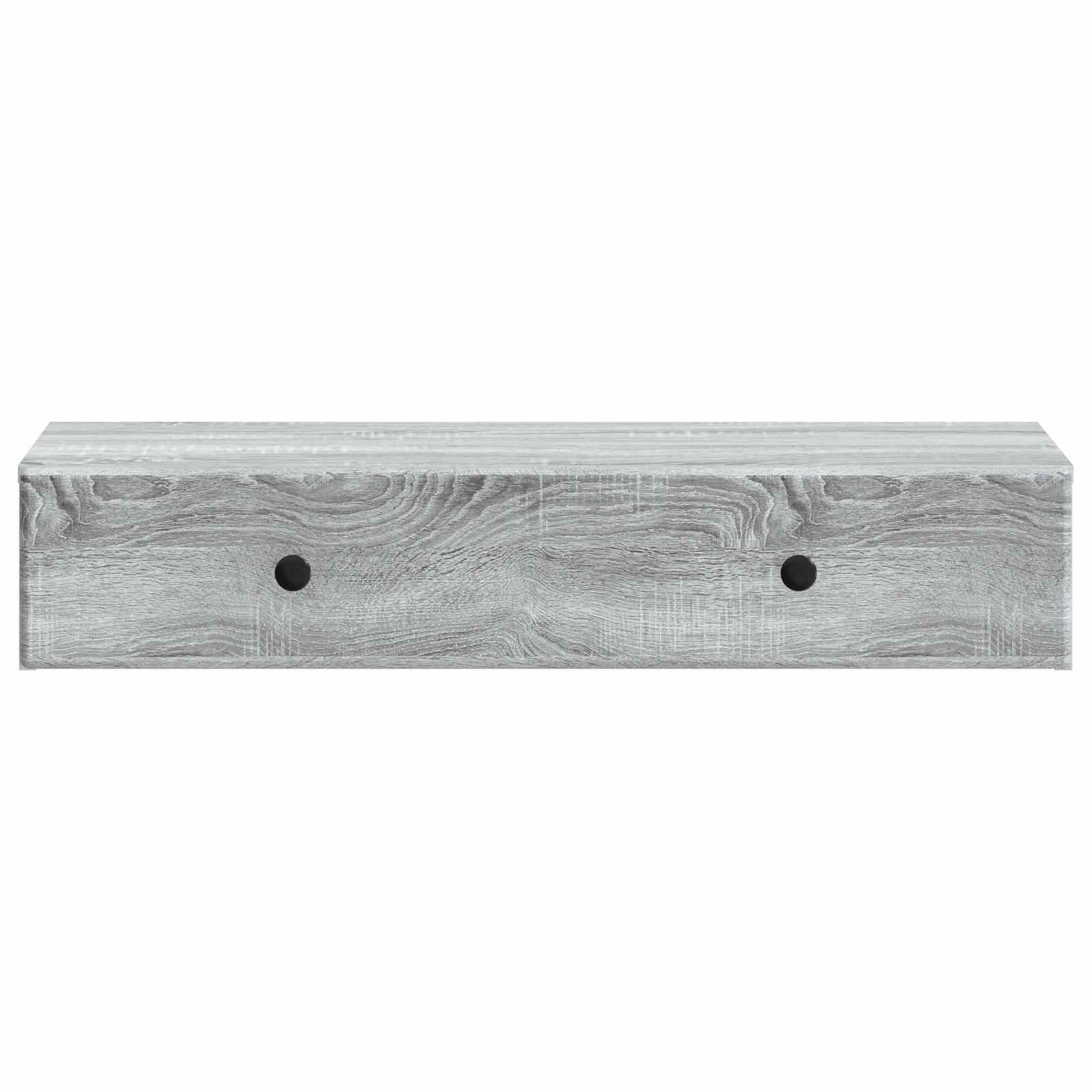 Table d'appoint murale Sonoma gris 87,5 x 34,5 x 17 cm - XIOS