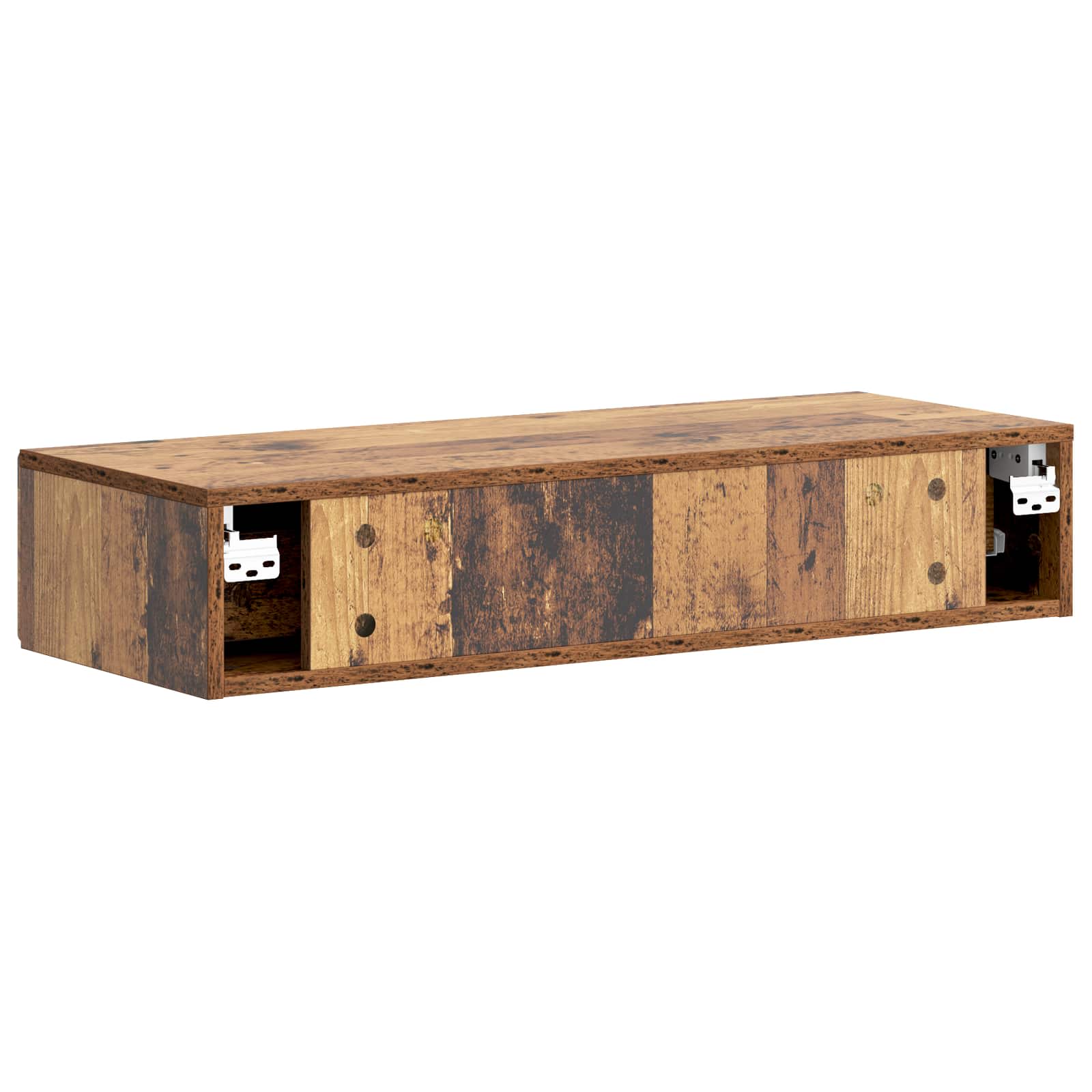 Table d'appoint murale Bois ancien 87,5 x 34,5 x 17 cm - XIOS