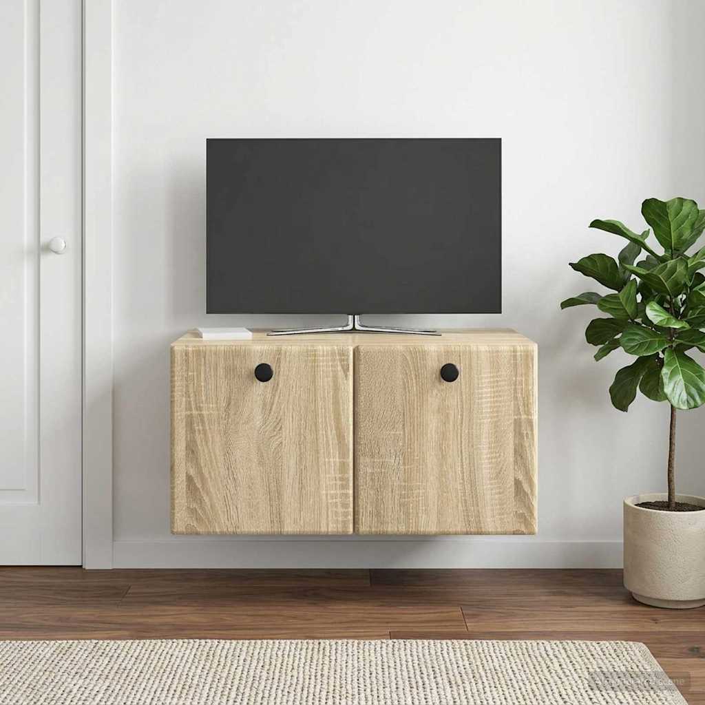 Meuble TV mural 59,5 x 41 x 30 cm Chêne Sonoma - XIOS