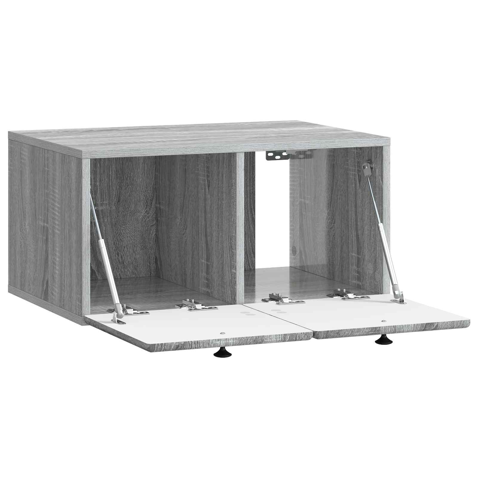 Meuble TV mural Sonoma gris 59,5 x 41 x 30 cm Bois d'ingénierie - XIOS