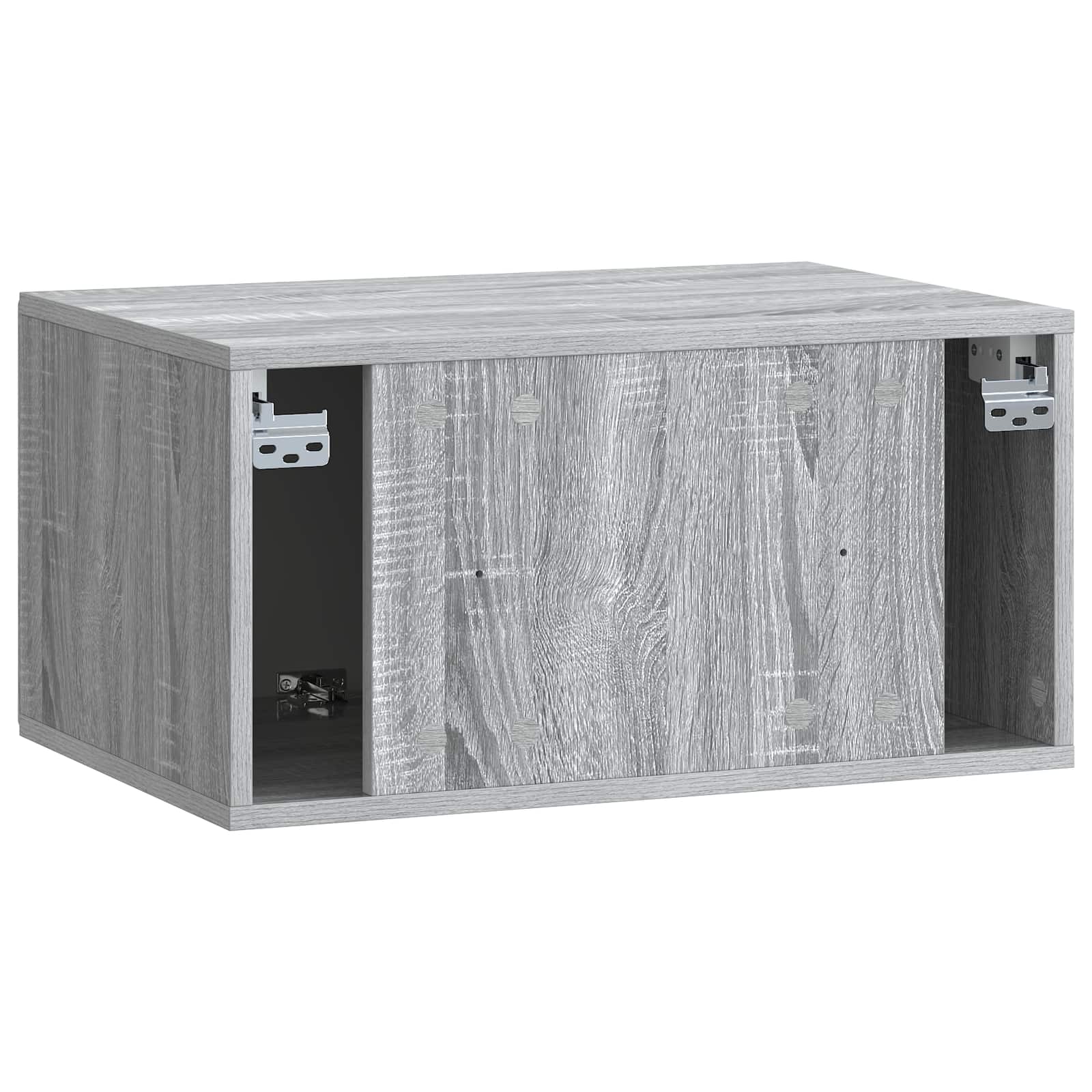Meuble TV mural Sonoma gris 59,5 x 41 x 30 cm Bois d'ingénierie - XIOS