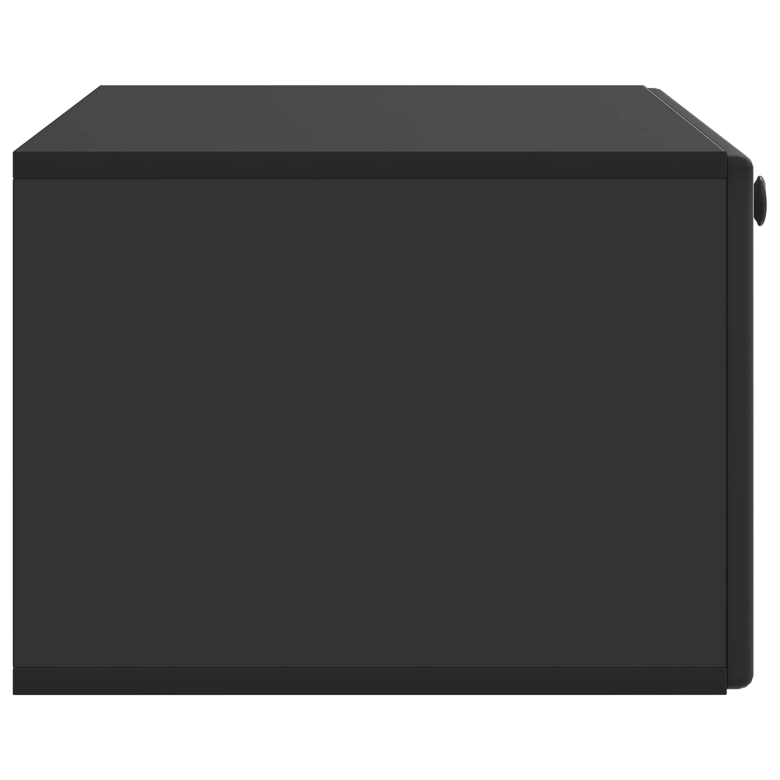 Meuble TV mural Noir 78,5 x 41 x 30 cm Bois d'ingénierie - XIOS